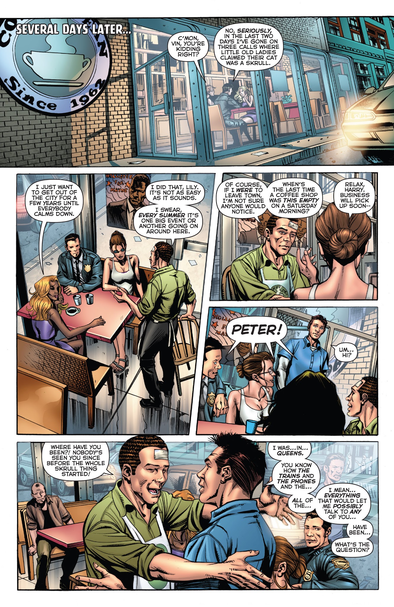 Read online Secret Invasion: The Amazing Spider-Man comic -  Issue #3 - 22