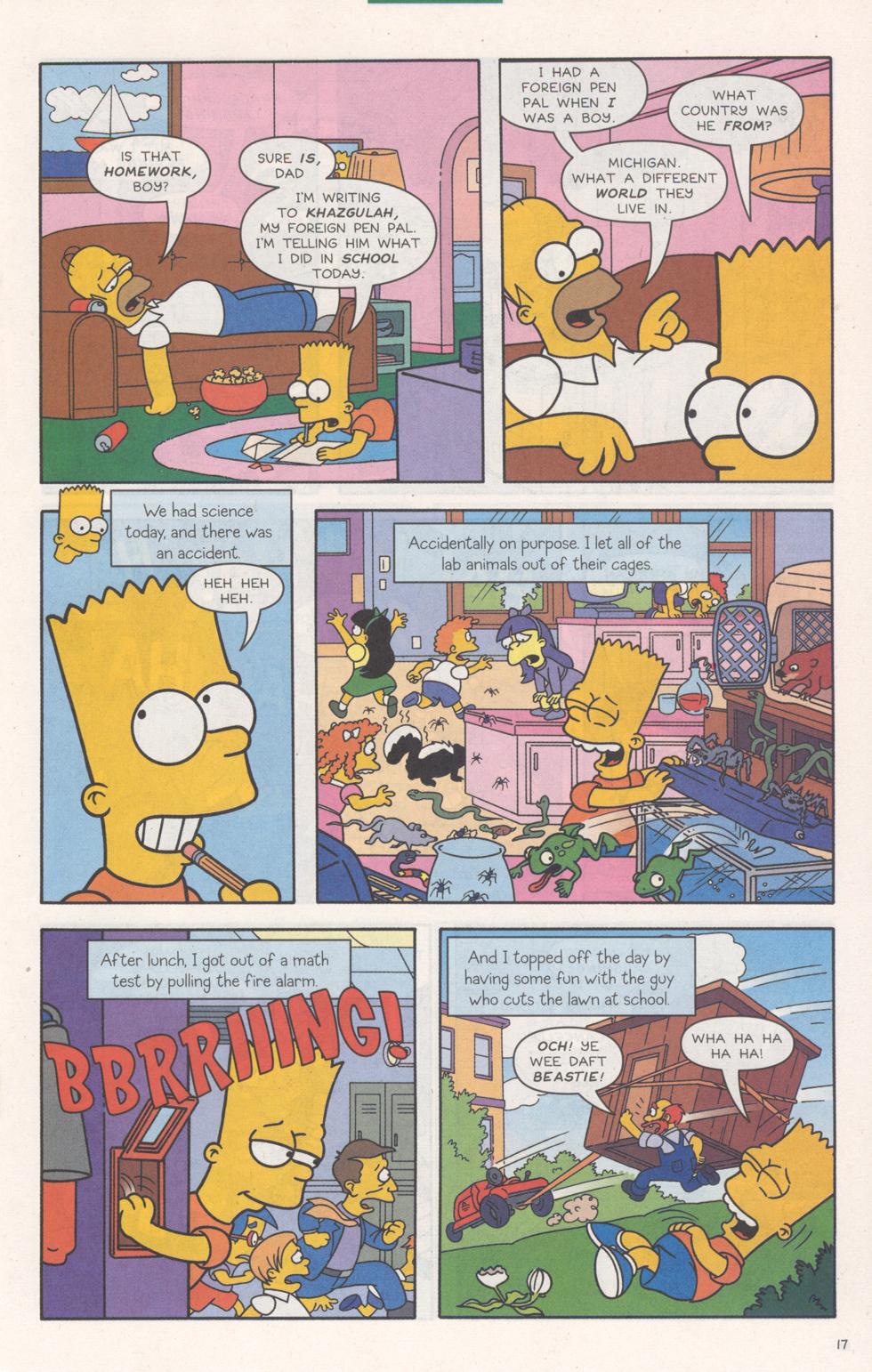 Read online Simpsons Comics comic -  Issue #96 - 18