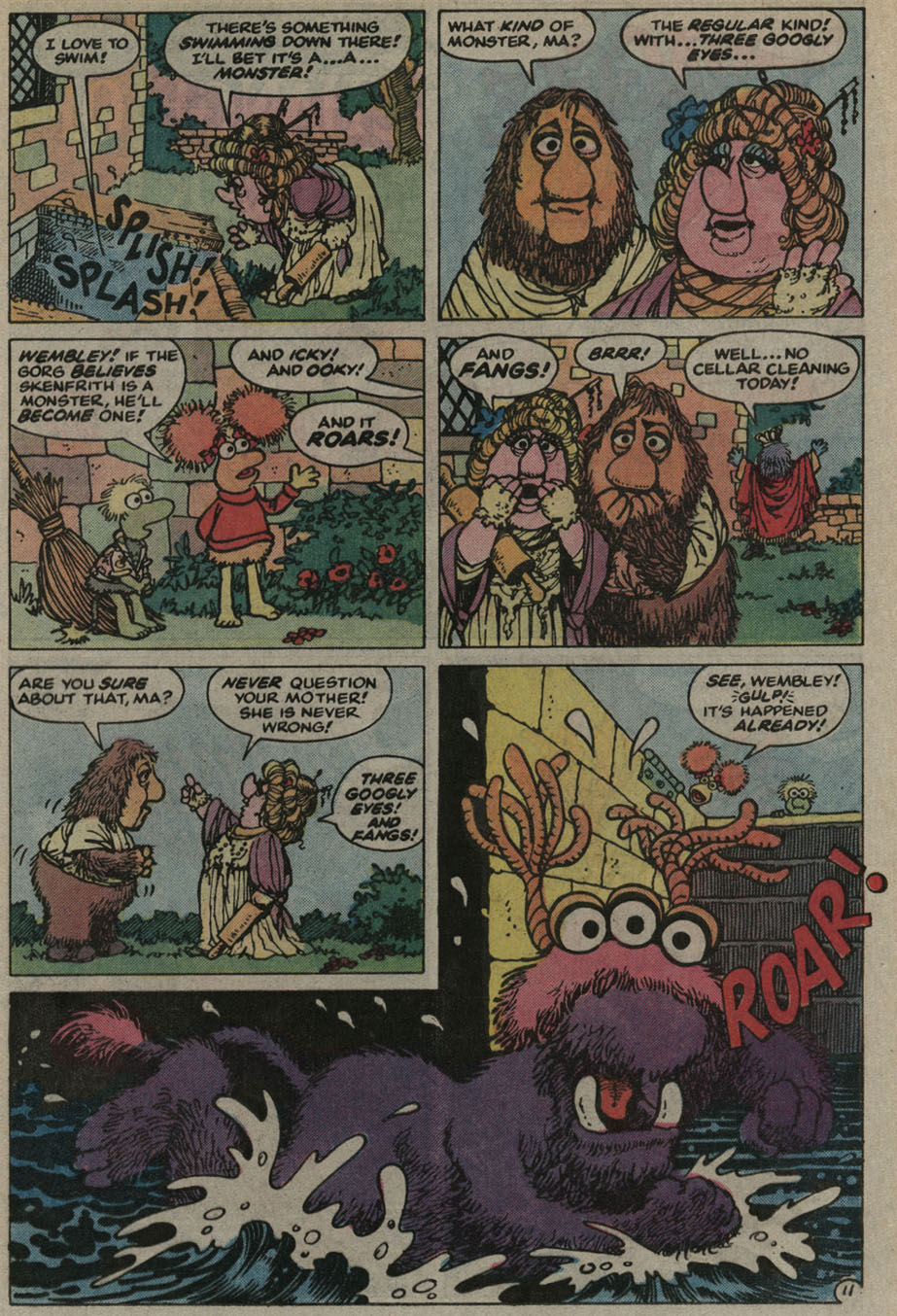 Read online Fraggle Rock comic -  Issue #3 - 17