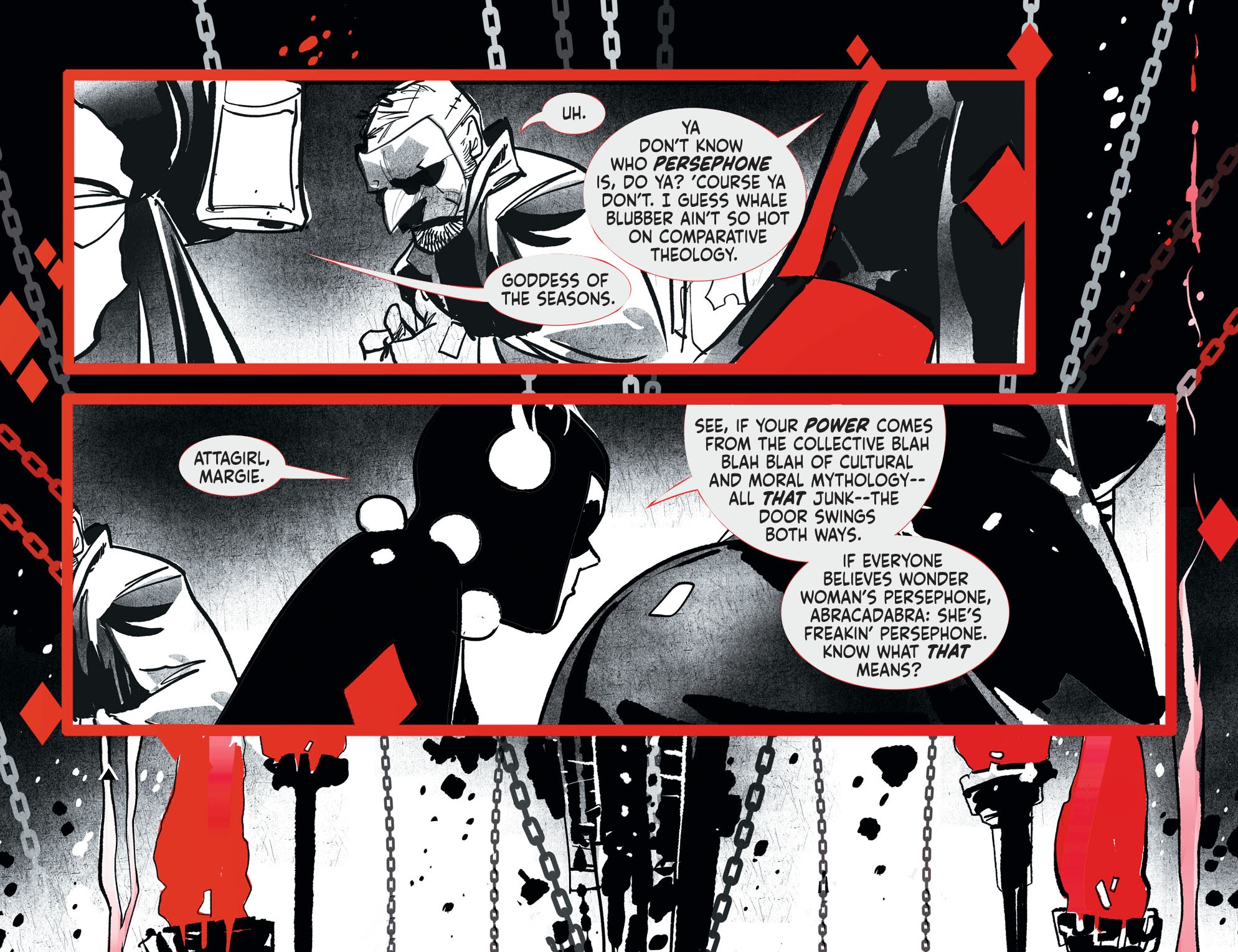 Read online Harley Quinn Black   White   Red comic -  Issue #11 - 14
