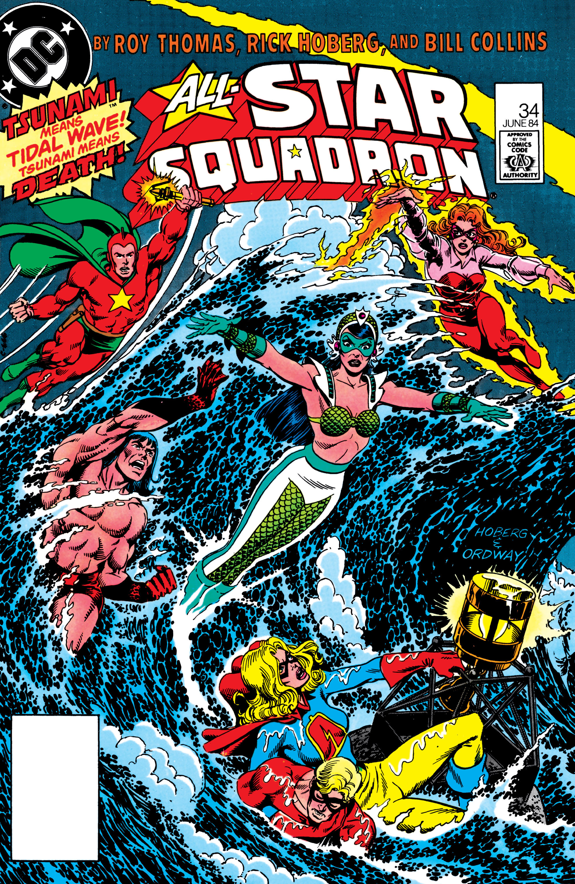 Read online All-Star Squadron comic -  Issue #34 - 1