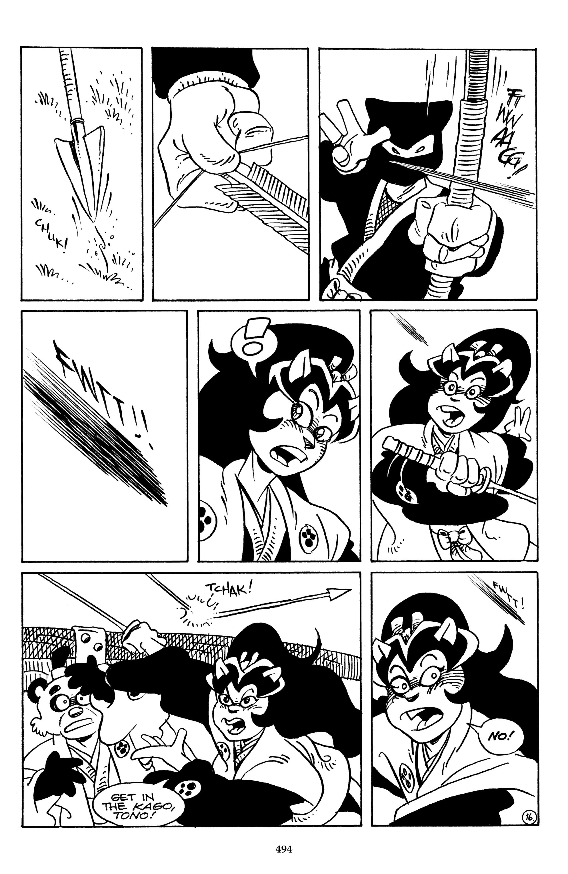 Read online The Usagi Yojimbo Saga comic -  Issue # TPB 4 - 490