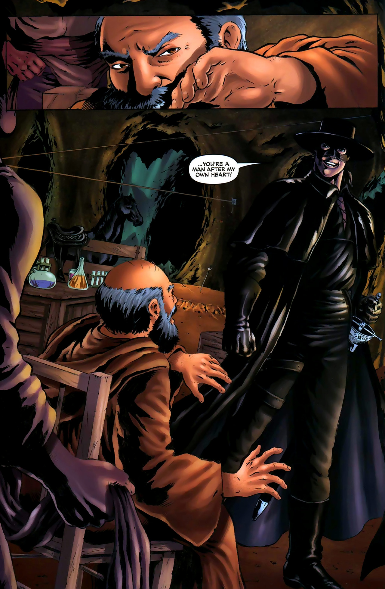 Read online Zorro (2008) comic -  Issue #9 - 4
