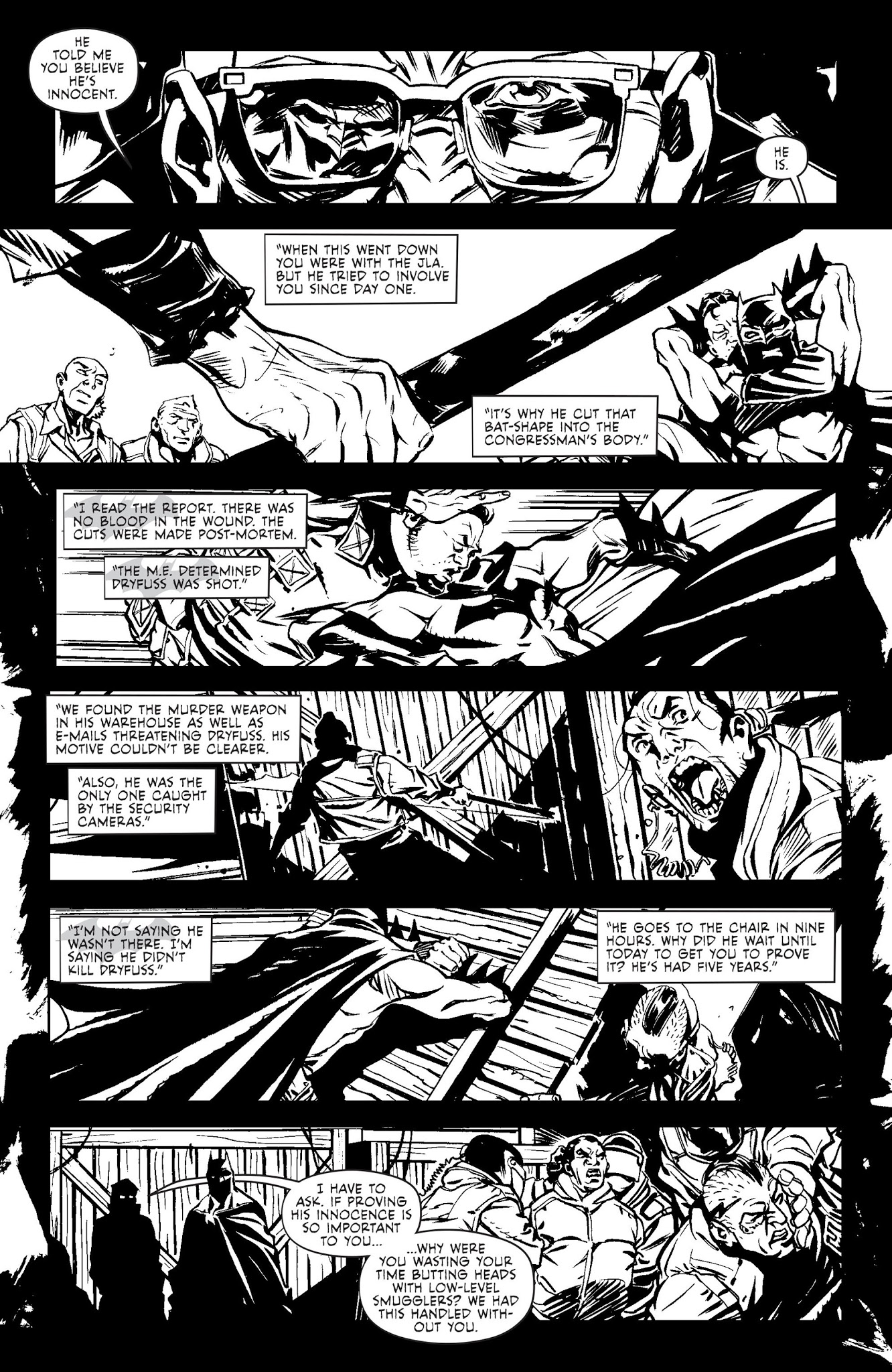 Read online Batman Black and White (2013) comic -  Issue #3 - 23