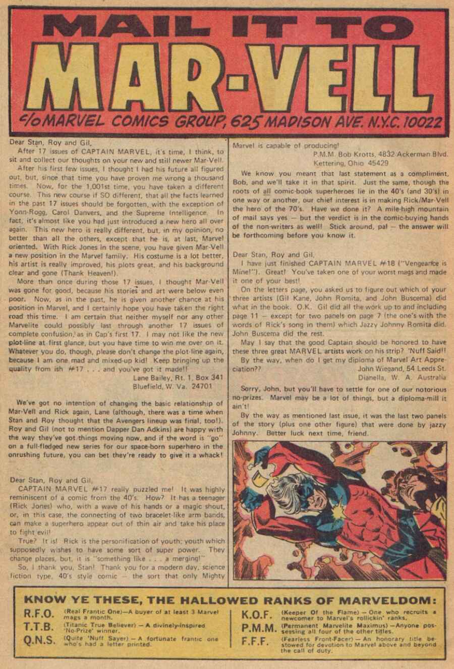 Captain Marvel (1968) Issue #21 #21 - English 24