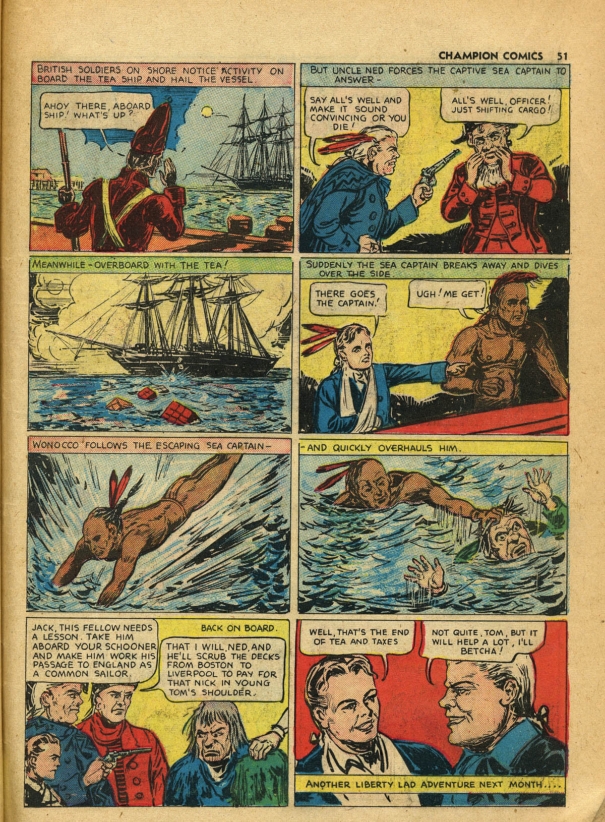 Read online Champion Comics comic -  Issue #7 - 52