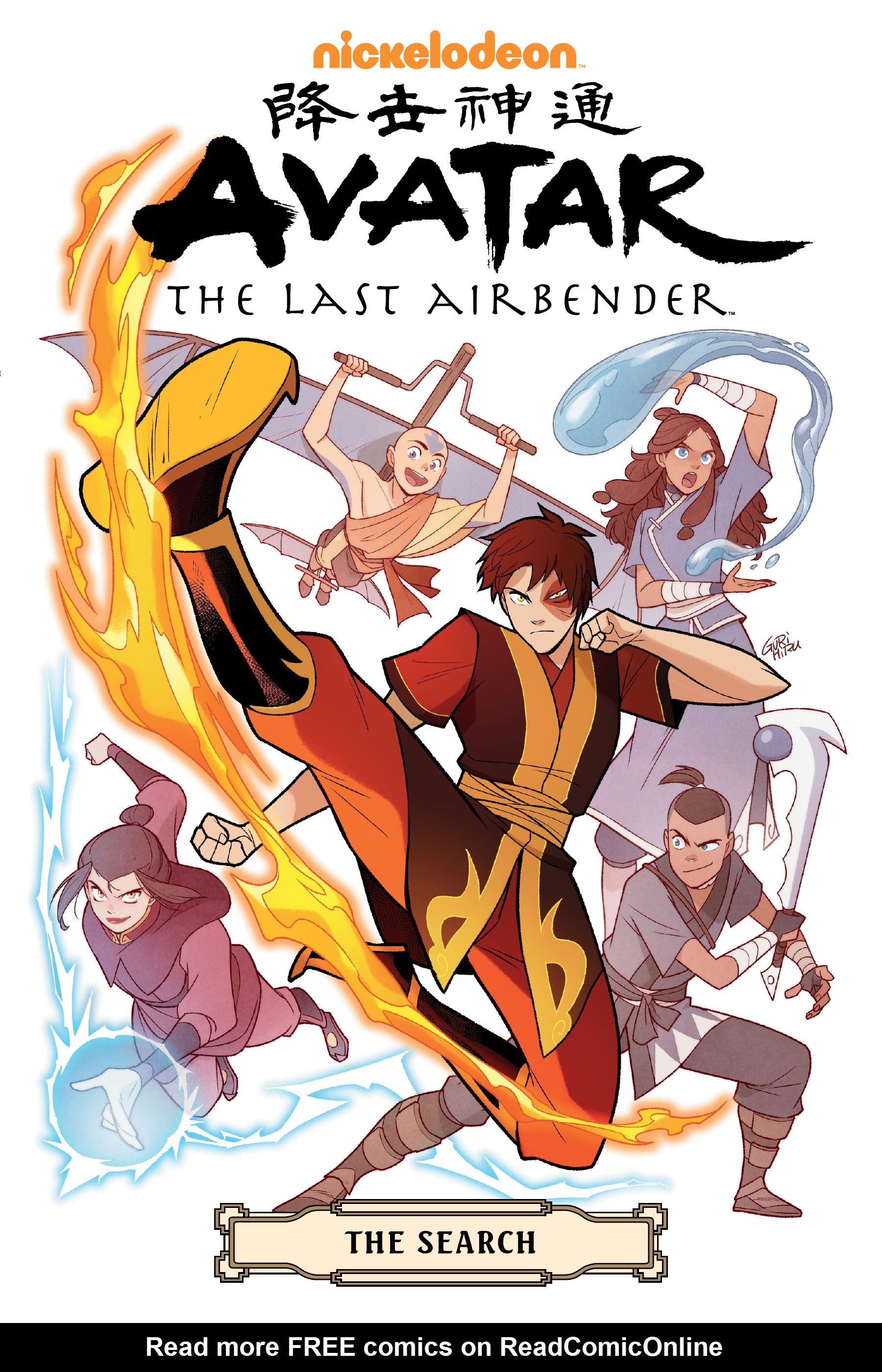 Read online Nickelodeon Avatar: The Last Airbender - The Search comic -  Issue # _TPB Omnibus (Part 1) - 1