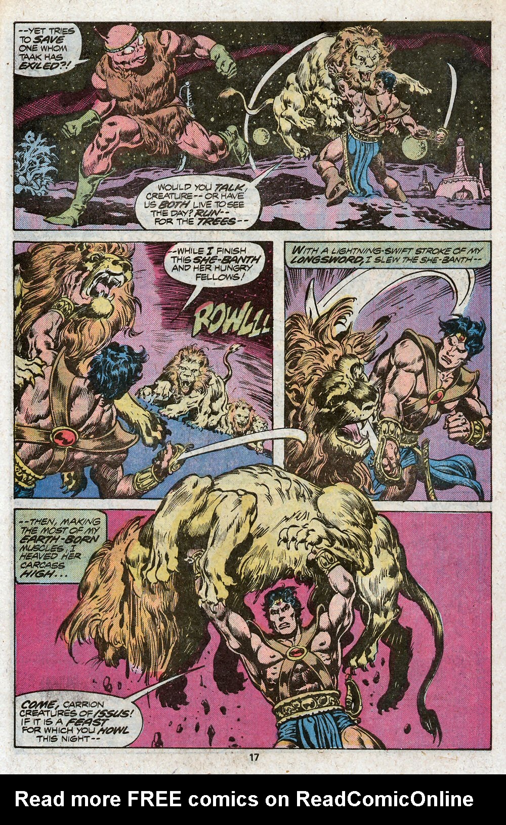 Read online John Carter Warlord of Mars comic -  Issue # _Annual 2 - 19