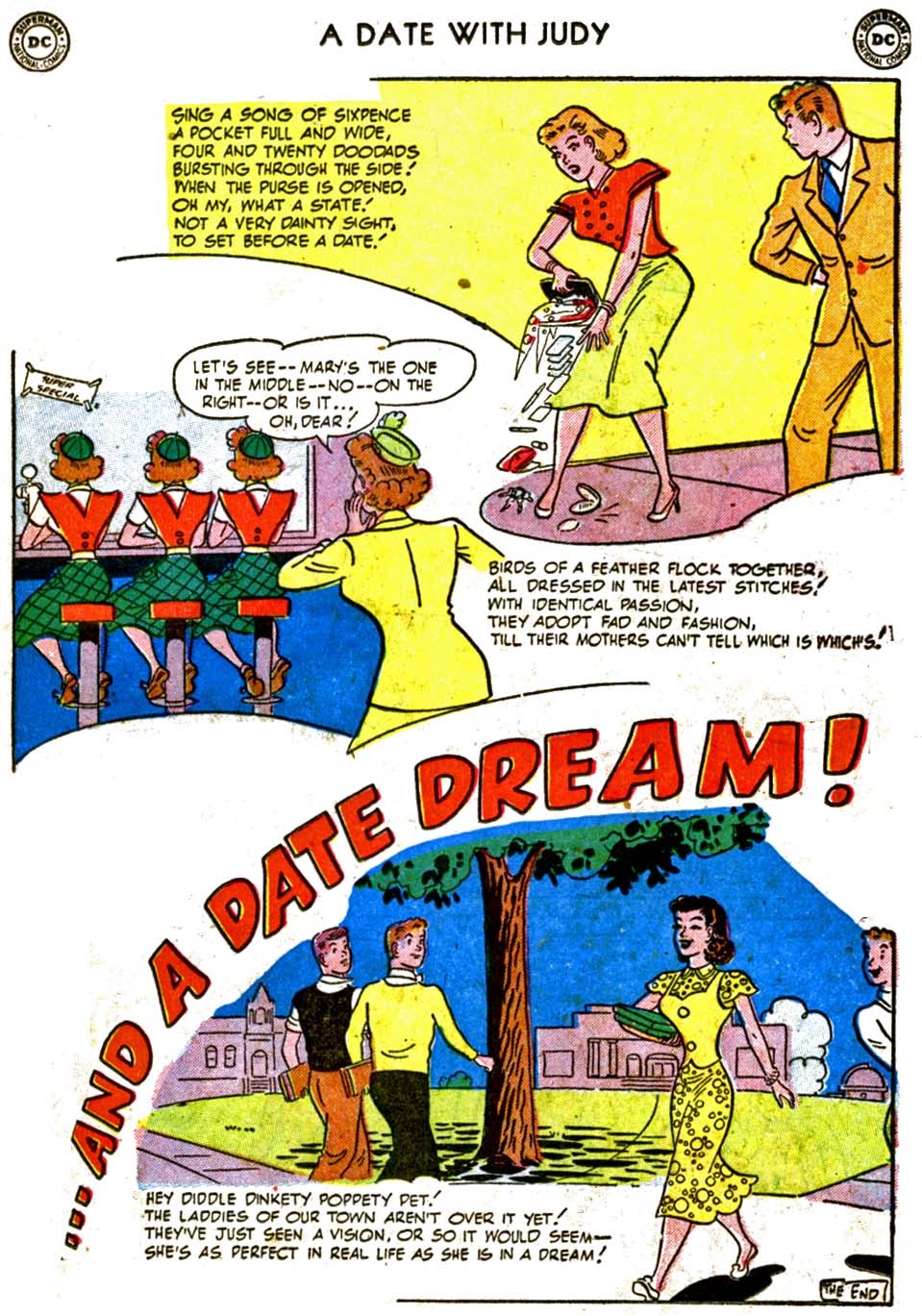Read online A Date with Judy comic -  Issue #25 - 27