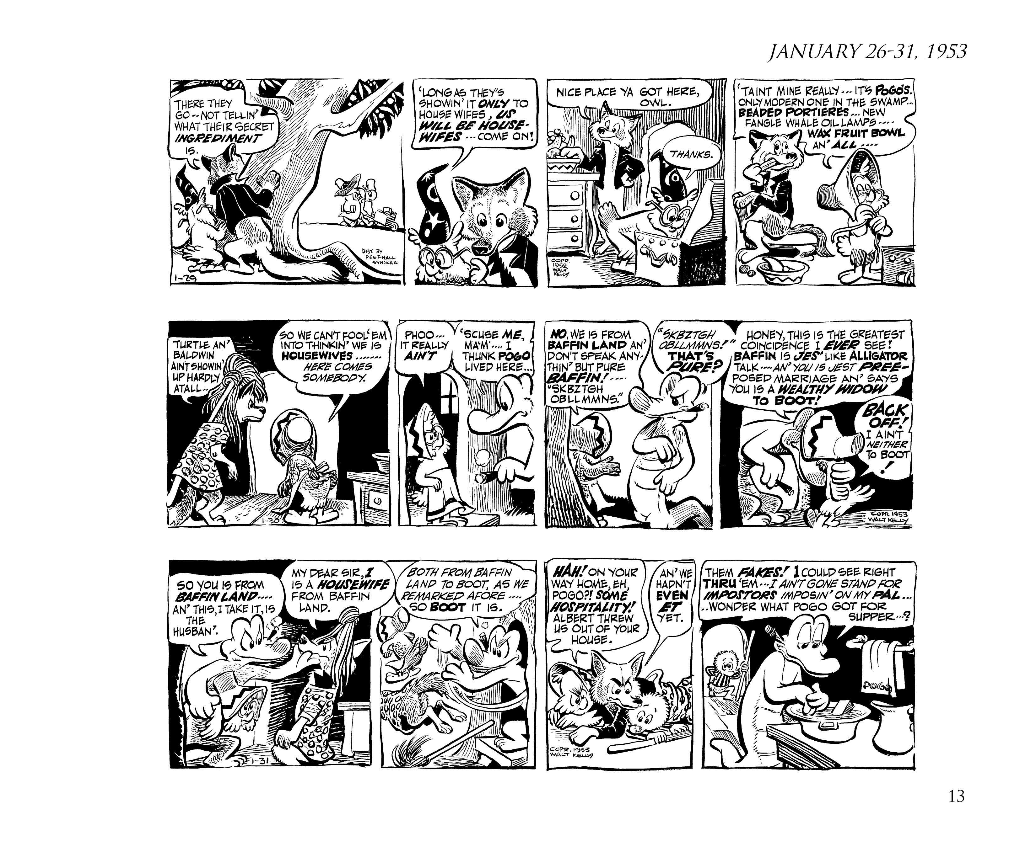 Read online Pogo by Walt Kelly: The Complete Syndicated Comic Strips comic -  Issue # TPB 3 (Part 1) - 25