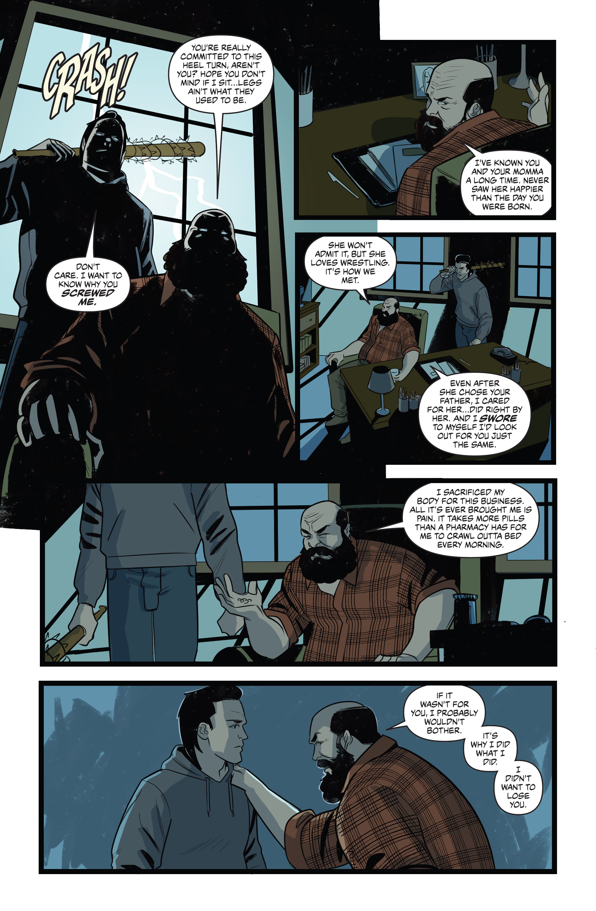 Read online Over the Ropes comic -  Issue # _TPB - 87