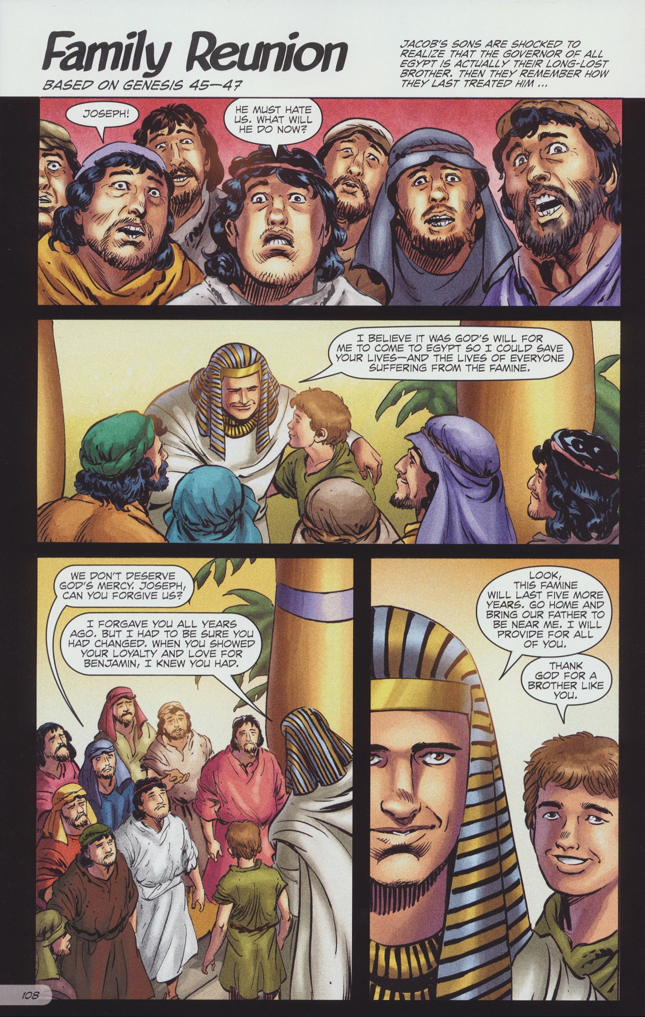 Read online The Action Bible comic -  Issue # TPB 1 - 112
