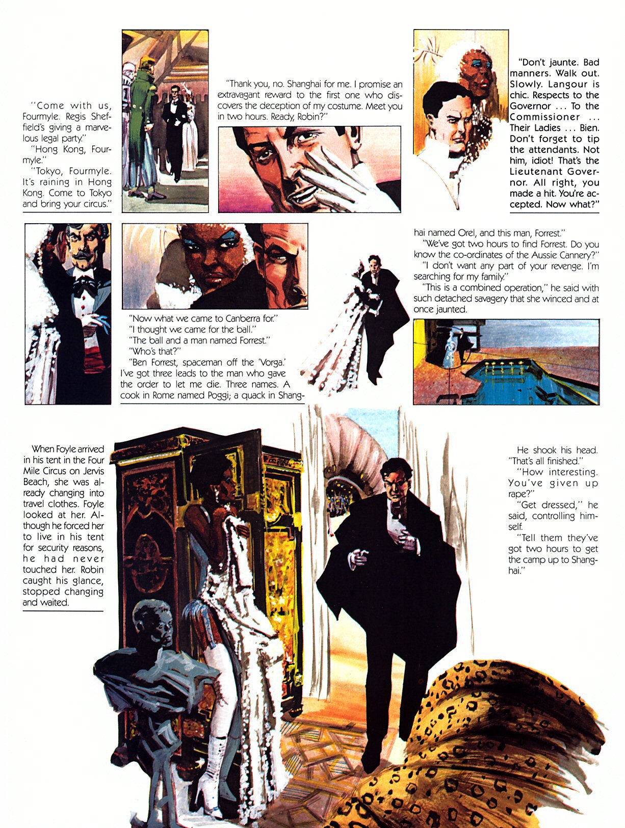 Read online The Complete Alfred Bester's The Stars My Destination comic -  Issue # TPB (Part 2) - 1