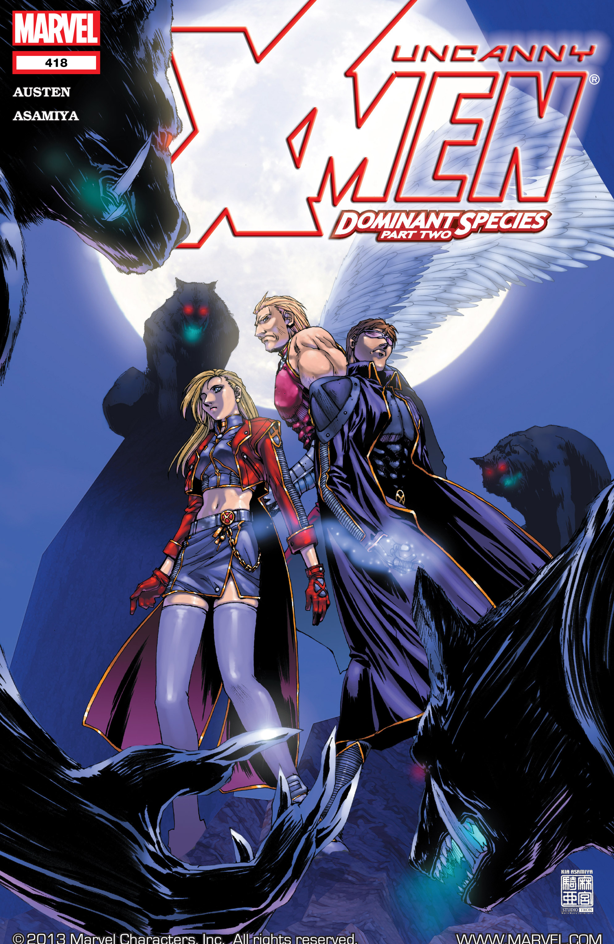 Read online Uncanny X-Men (1963) comic -  Issue #418 - 1