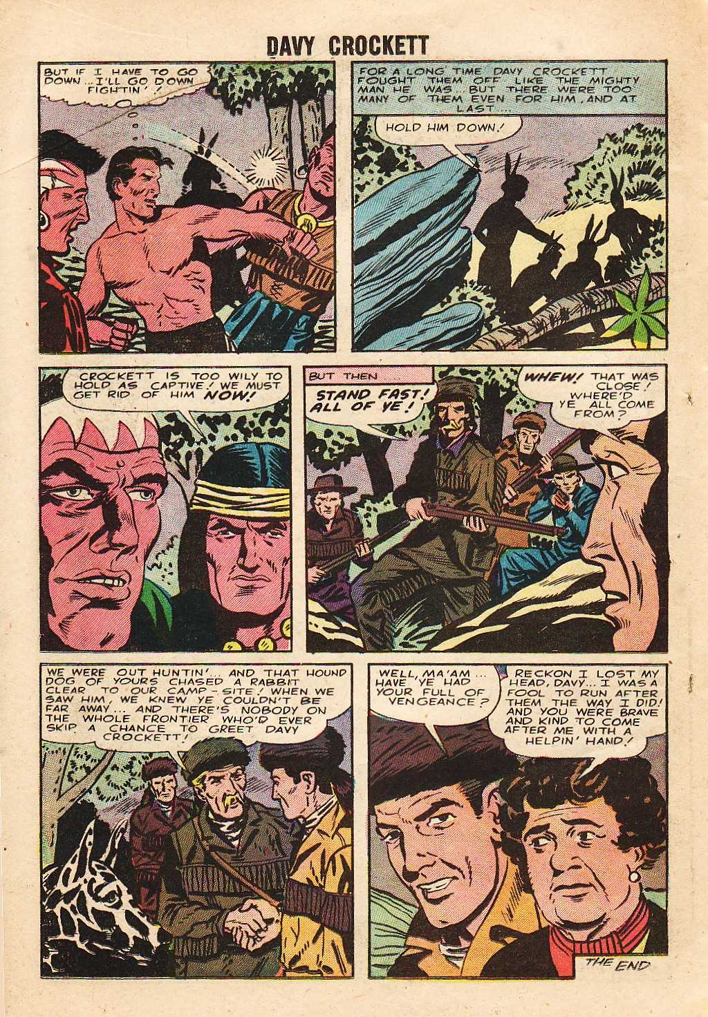 Read online Davy Crockett comic -  Issue #8 - 14