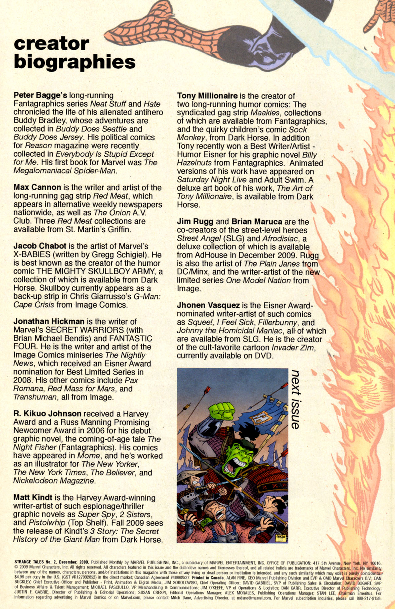 Read online Strange Tales (2009) comic -  Issue #2 - 49