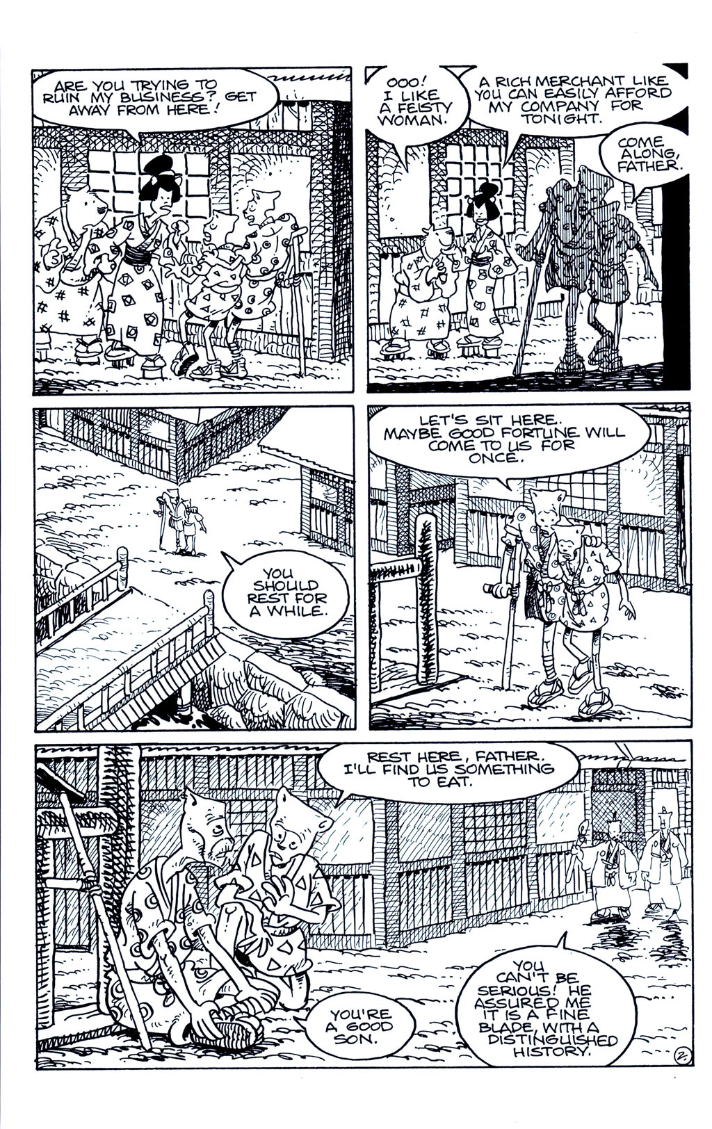 Usagi Yojimbo (1996) Issue #95 #95 - English 4