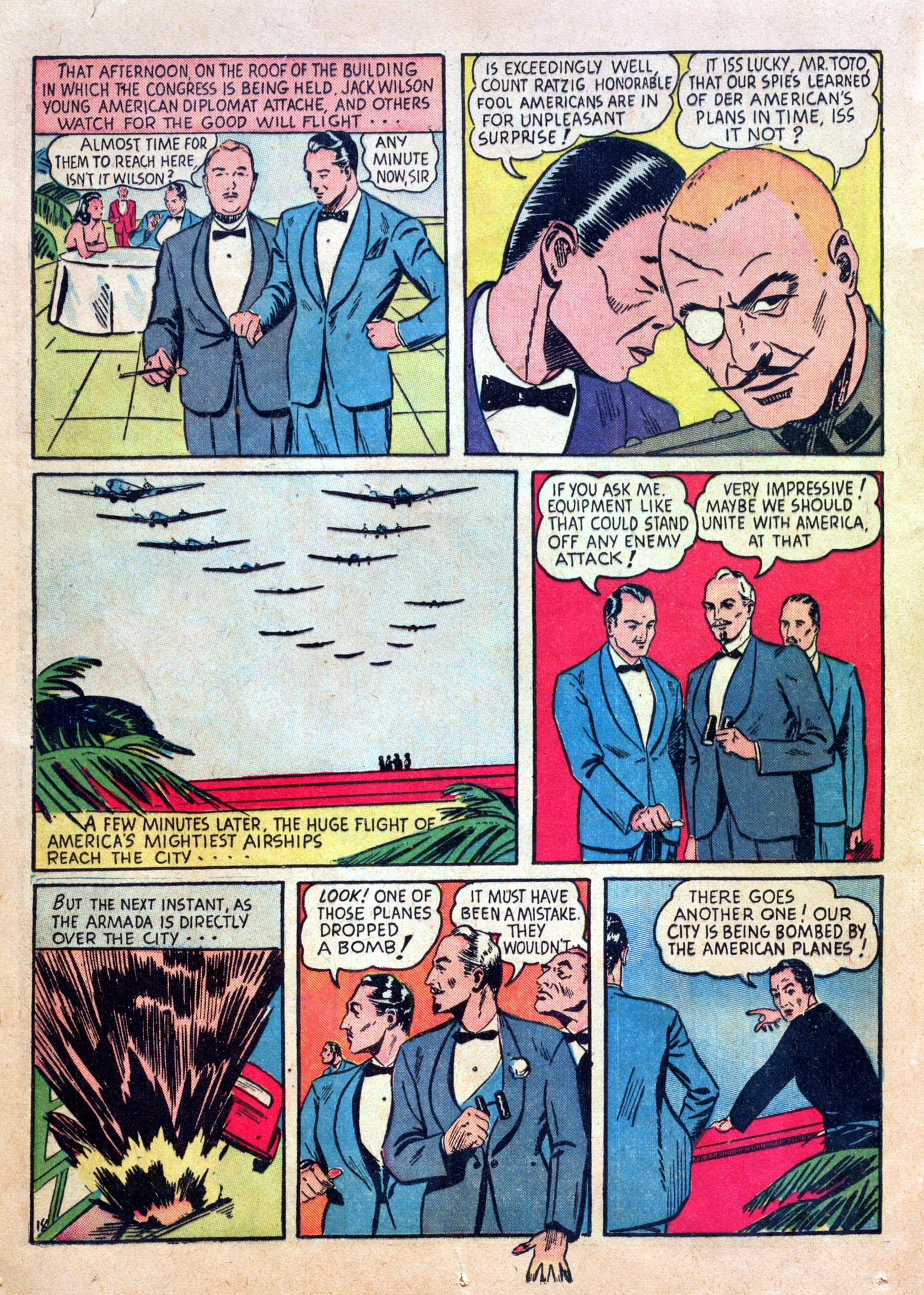 Read online Our Flag Comics comic -  Issue #1 - 20