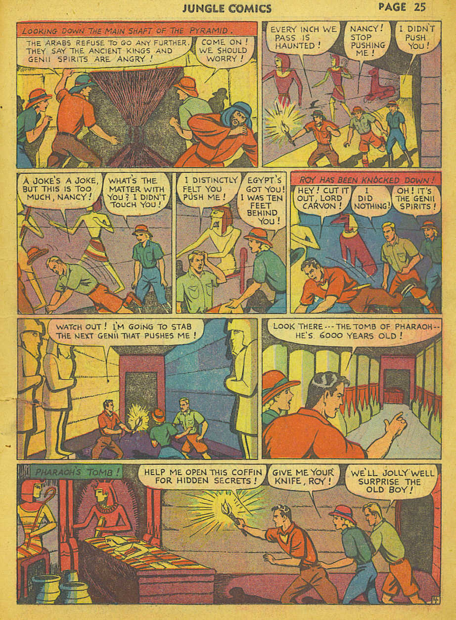 Read online Jungle Comics comic -  Issue #11 - 28
