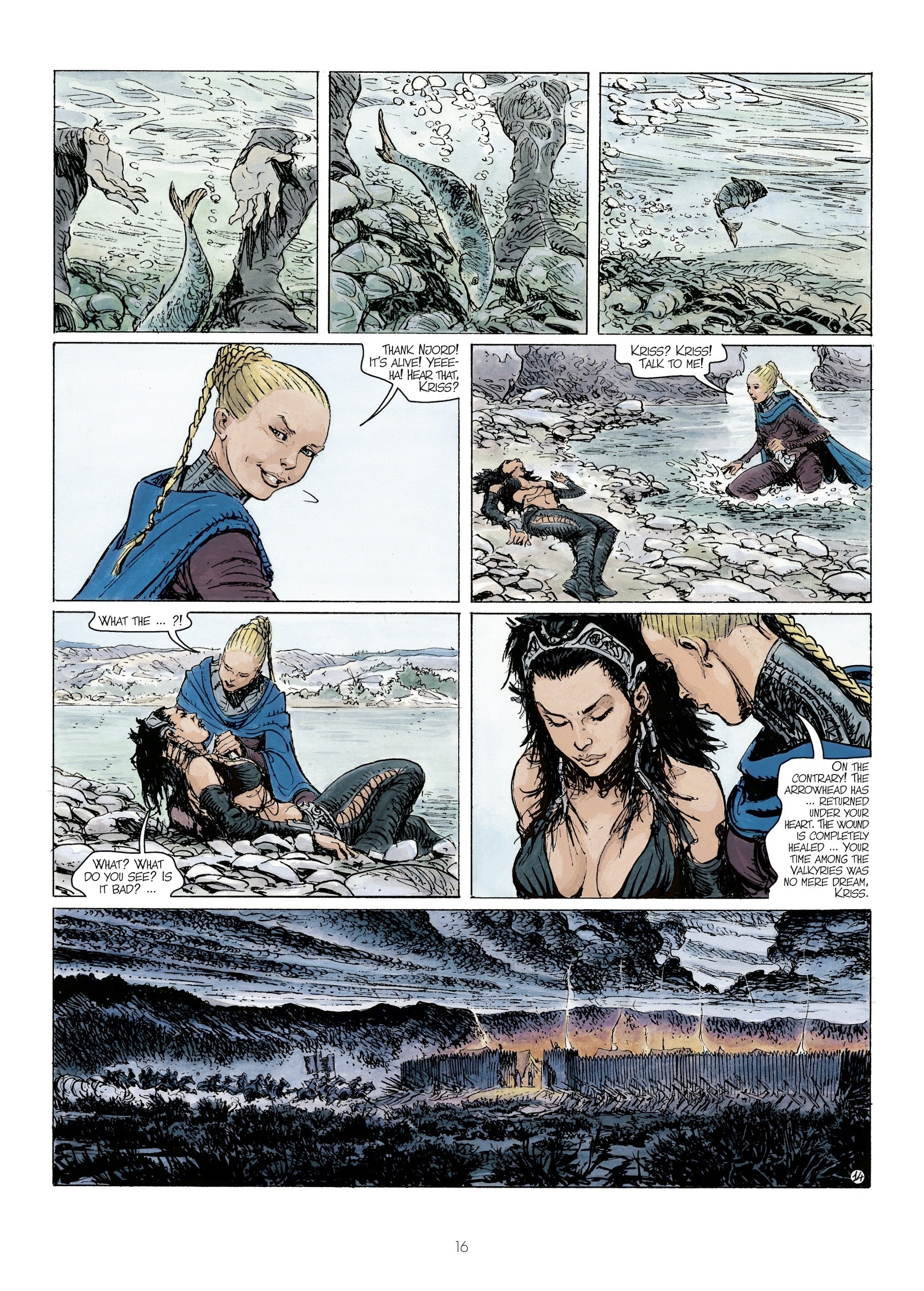 Read online The World of Thorgal: Kriss of Valnor: Worthy of a Queen comic -  Issue # Full - 18