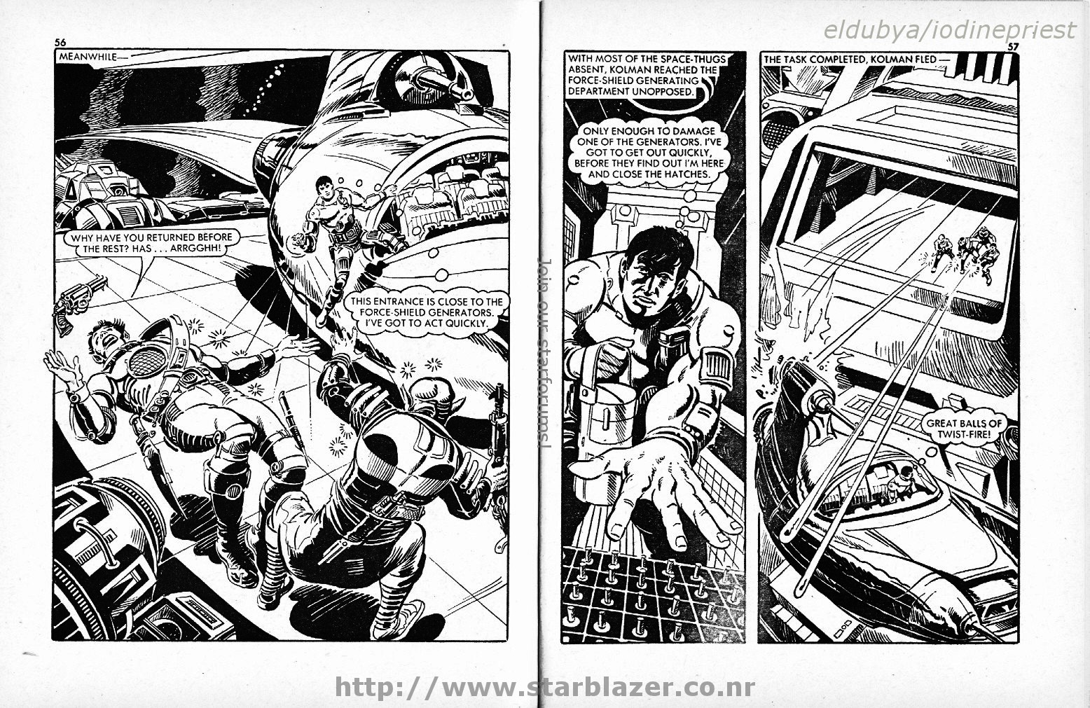Read online Starblazer comic -  Issue #134 - 30