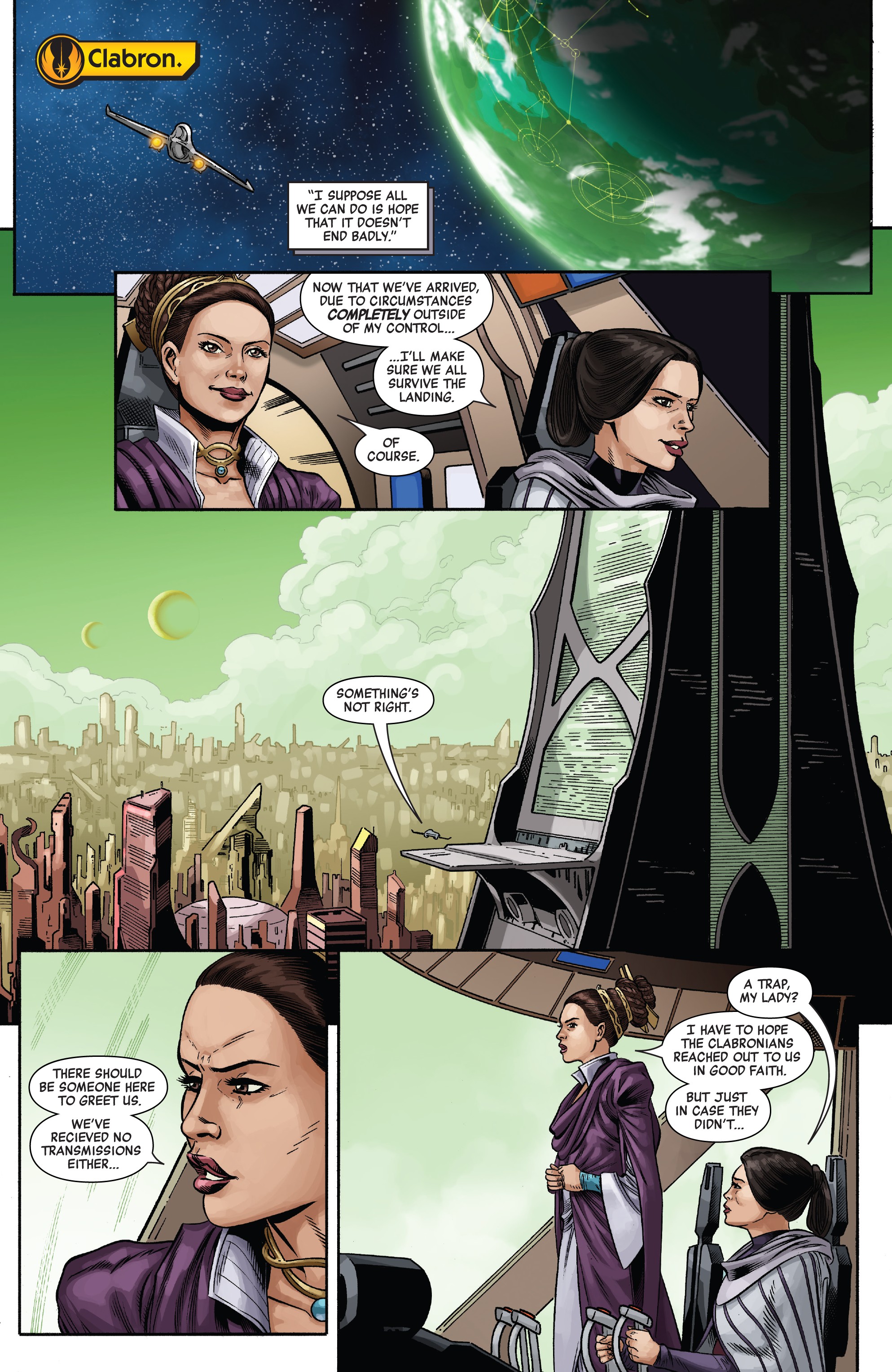 Read online Star Wars: Age of Republic - Padme Amidala comic -  Issue # Full - 8