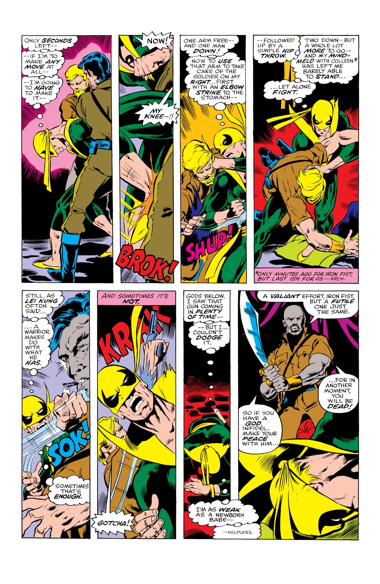 Read online Marvel Masterworks: Iron Fist comic -  Issue # TPB 2 (Part 1) - 81