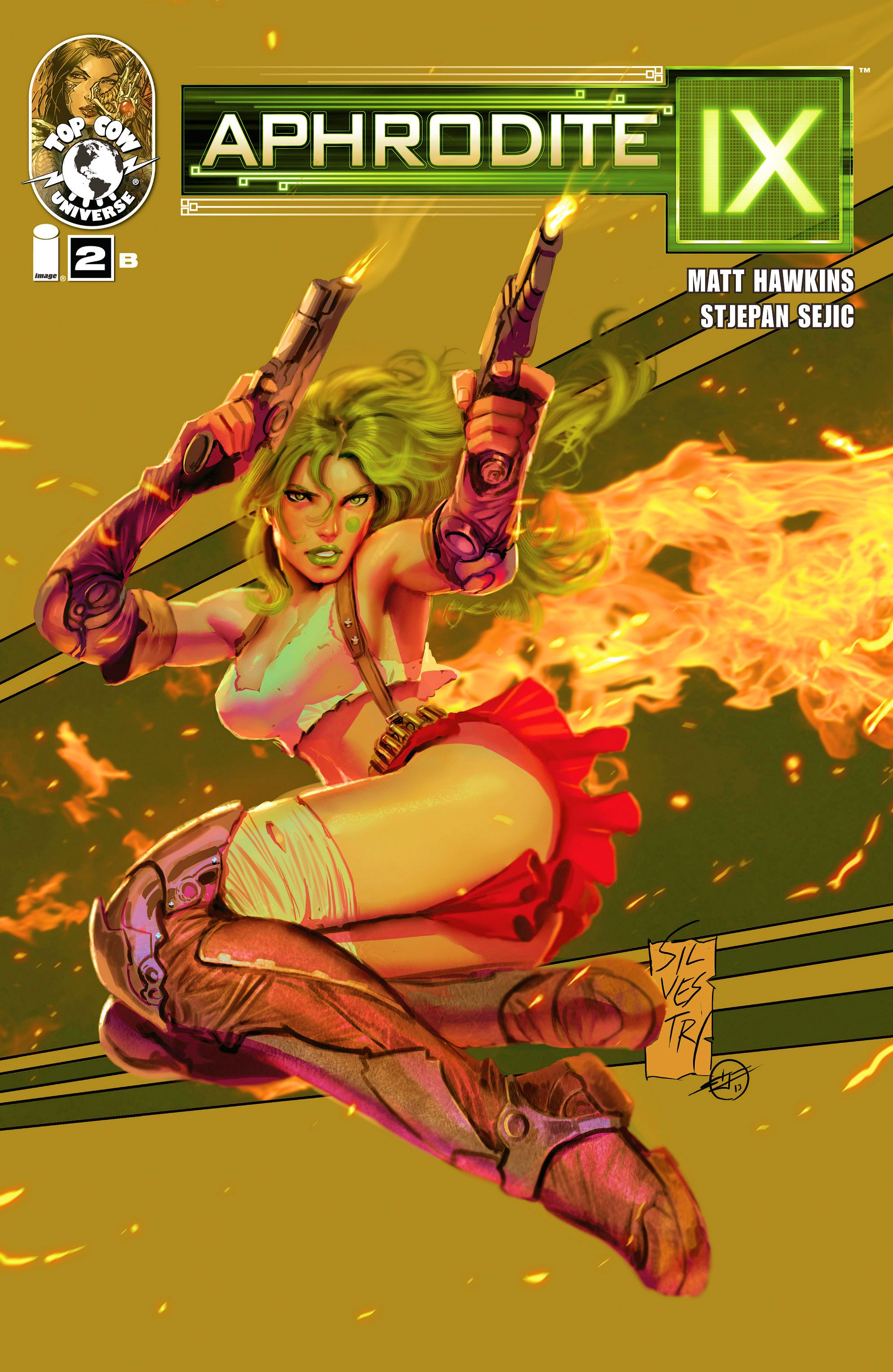 Read online Aphrodite IX (2013) comic -  Issue #2 - 2