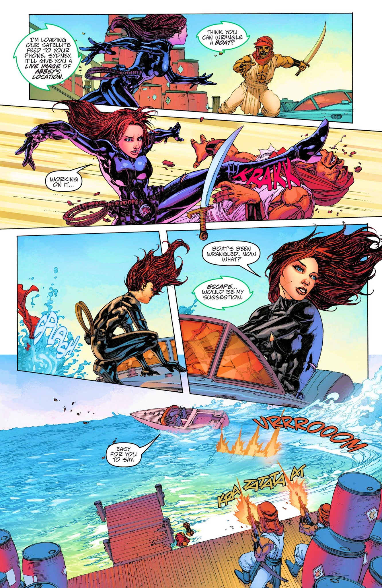 Read online Danger Girl: Trinity comic -  Issue #4 - 9