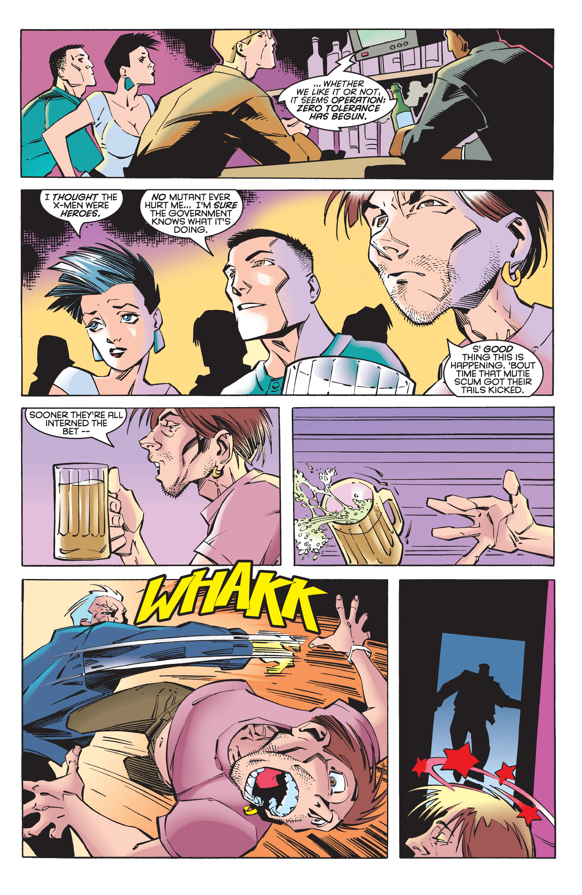 Read online X-Men Milestones: Operation Zero Tolerance comic -  Issue # TPB (Part 2) - 55