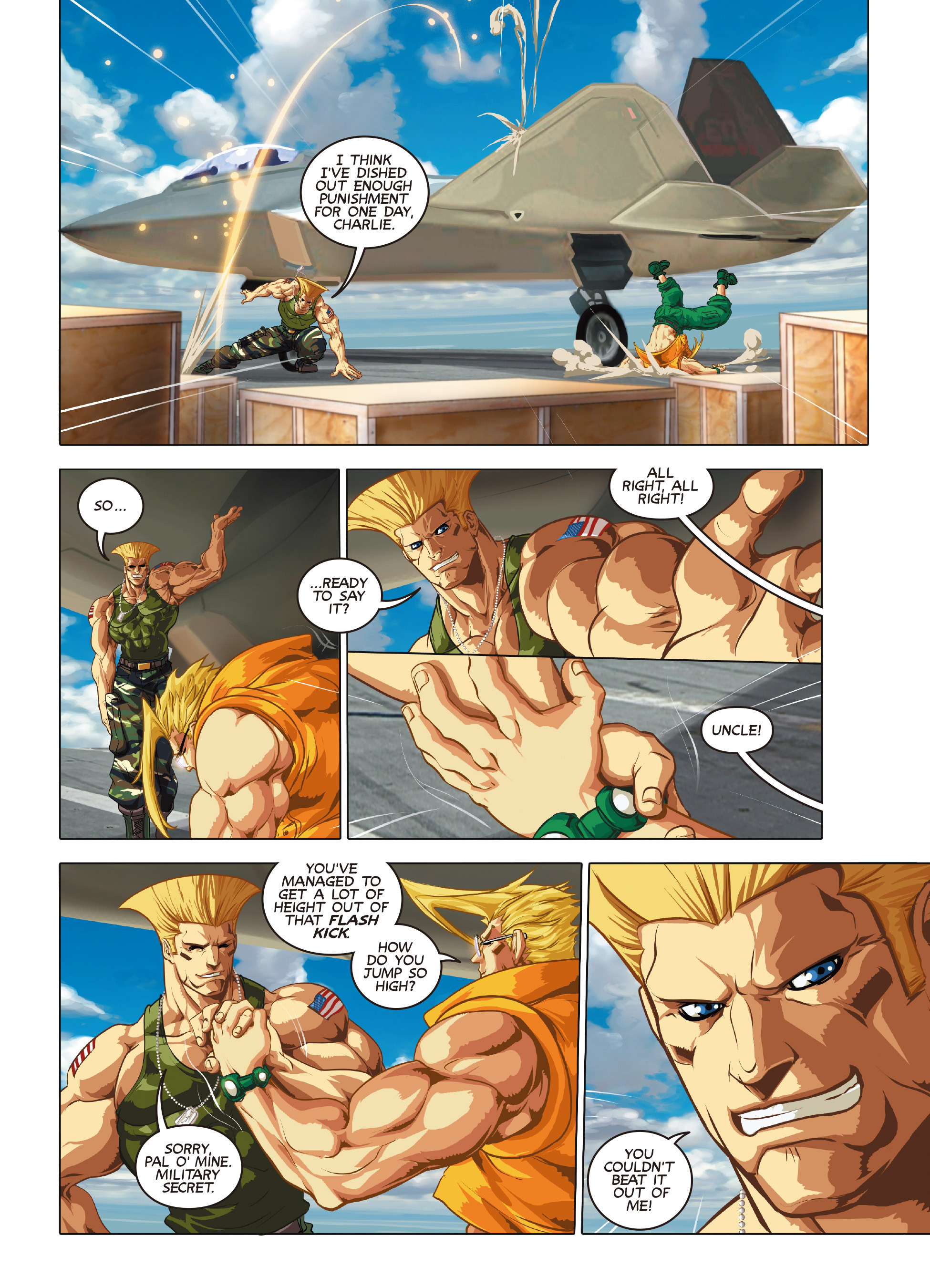 Read online Free Comic Book Day 2015 comic -  Issue # Street Fighter - Super Combo Special - 10