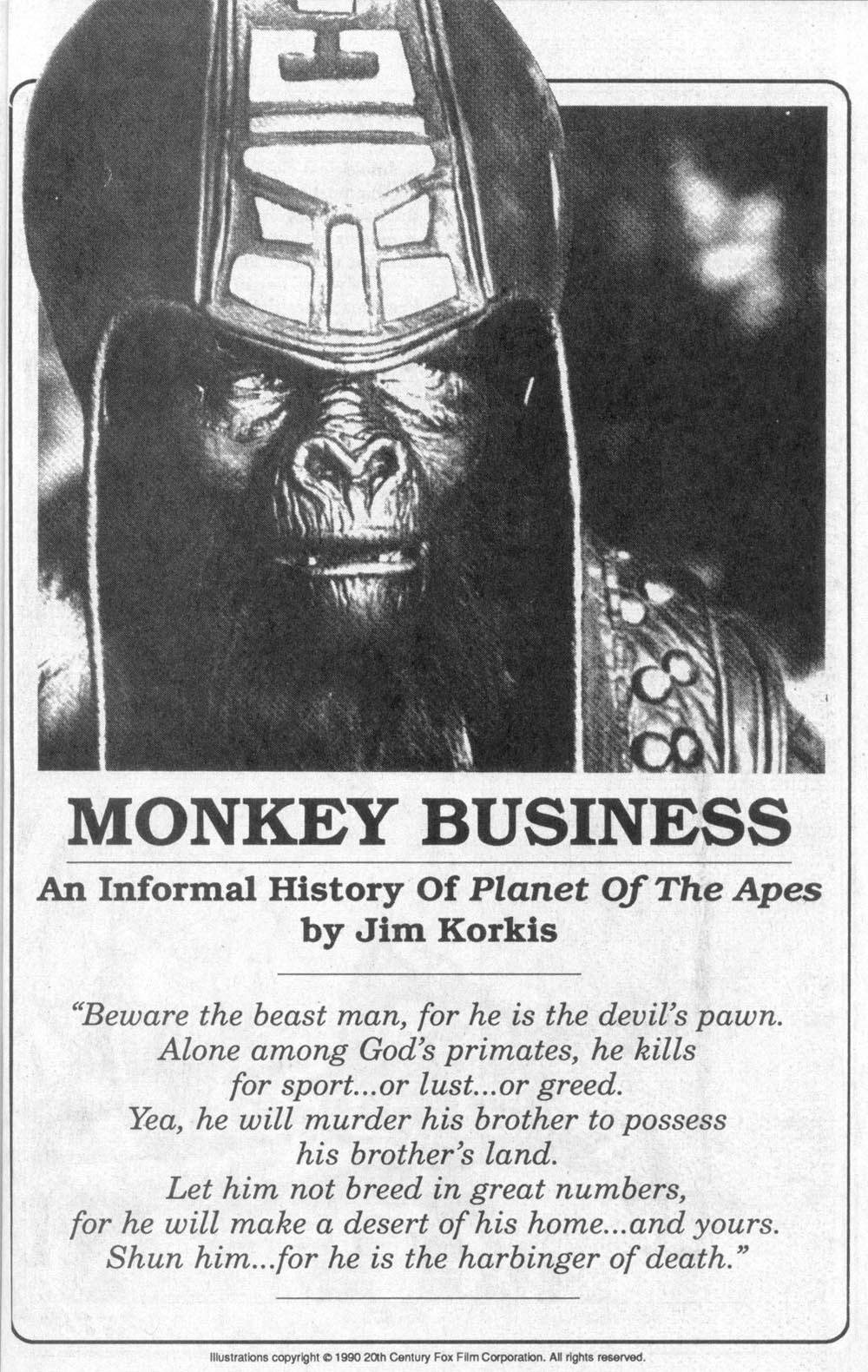 Read online Planet of the Apes (1990) comic -  Issue #1 - 36