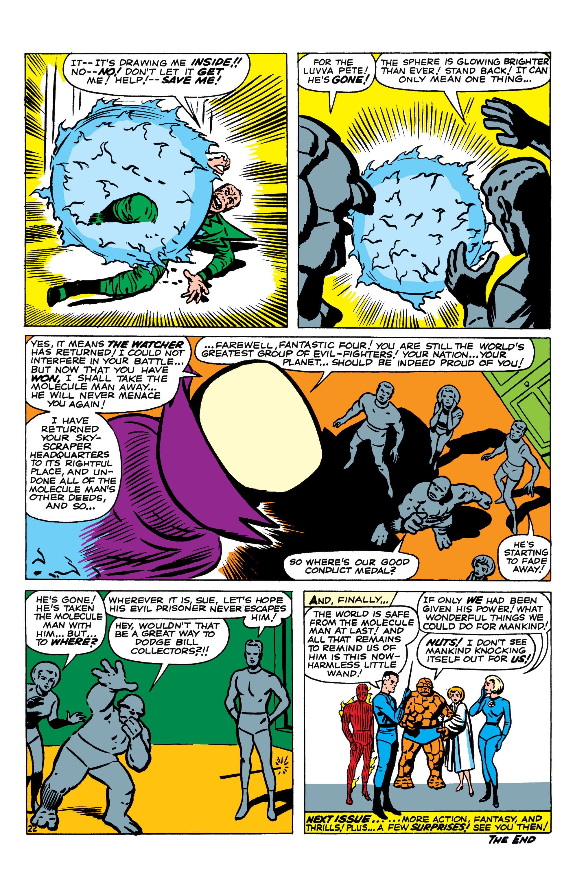 Read online Fantastic Four (1961) comic -  Issue #20 - 23