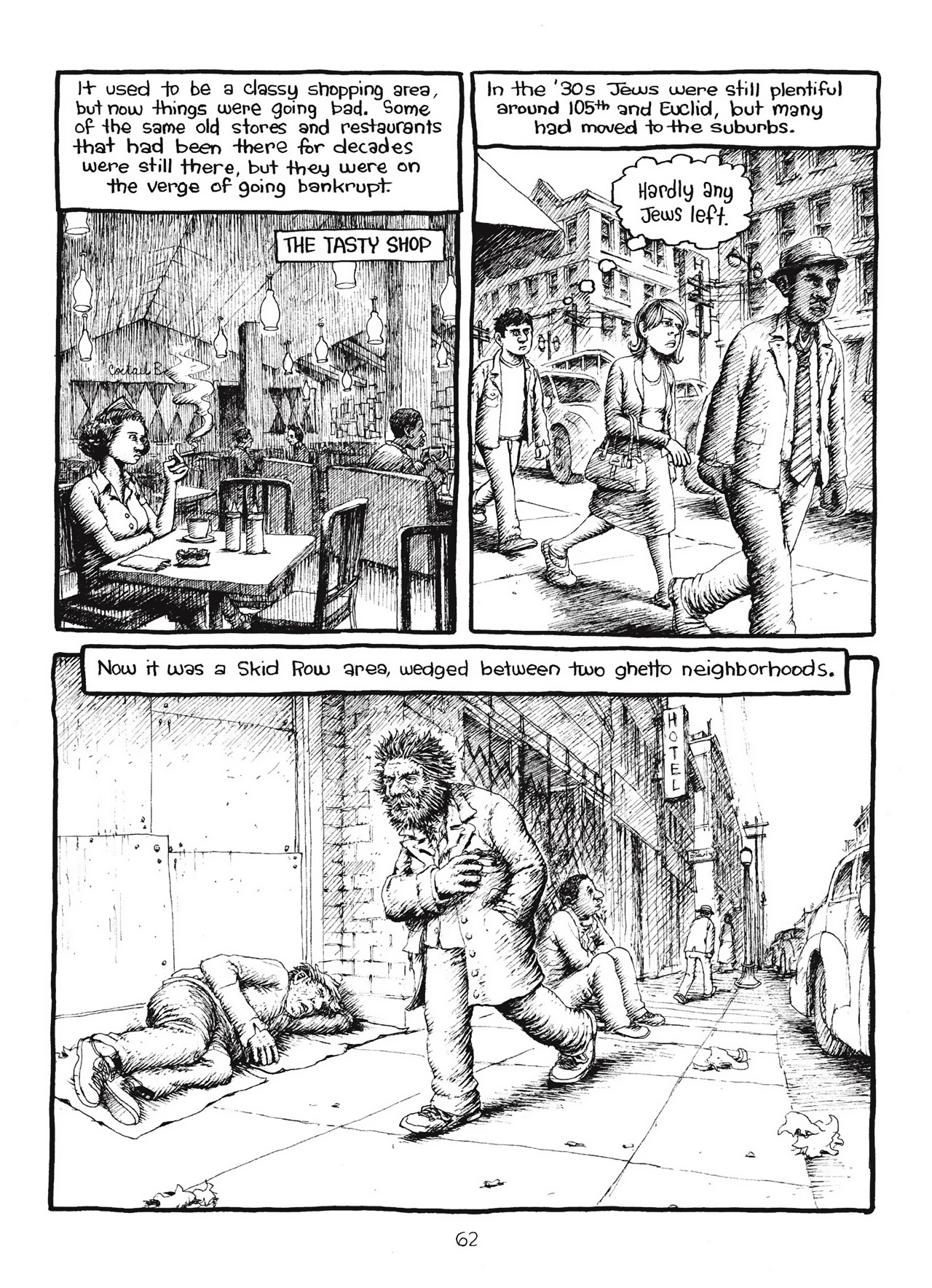 Read online Harvey Pekar's Cleveland comic -  Issue # TPB - 63