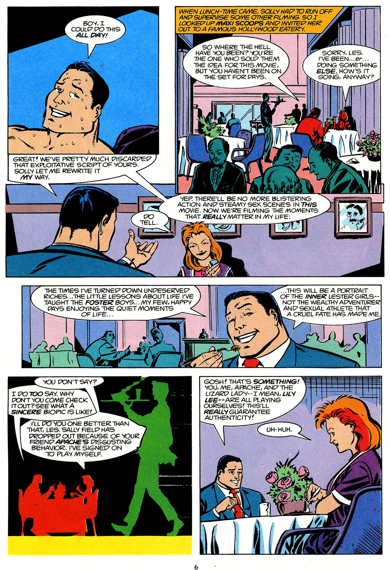 Read online The Trouble With Girls (1989) comic -  Issue #2 - 8