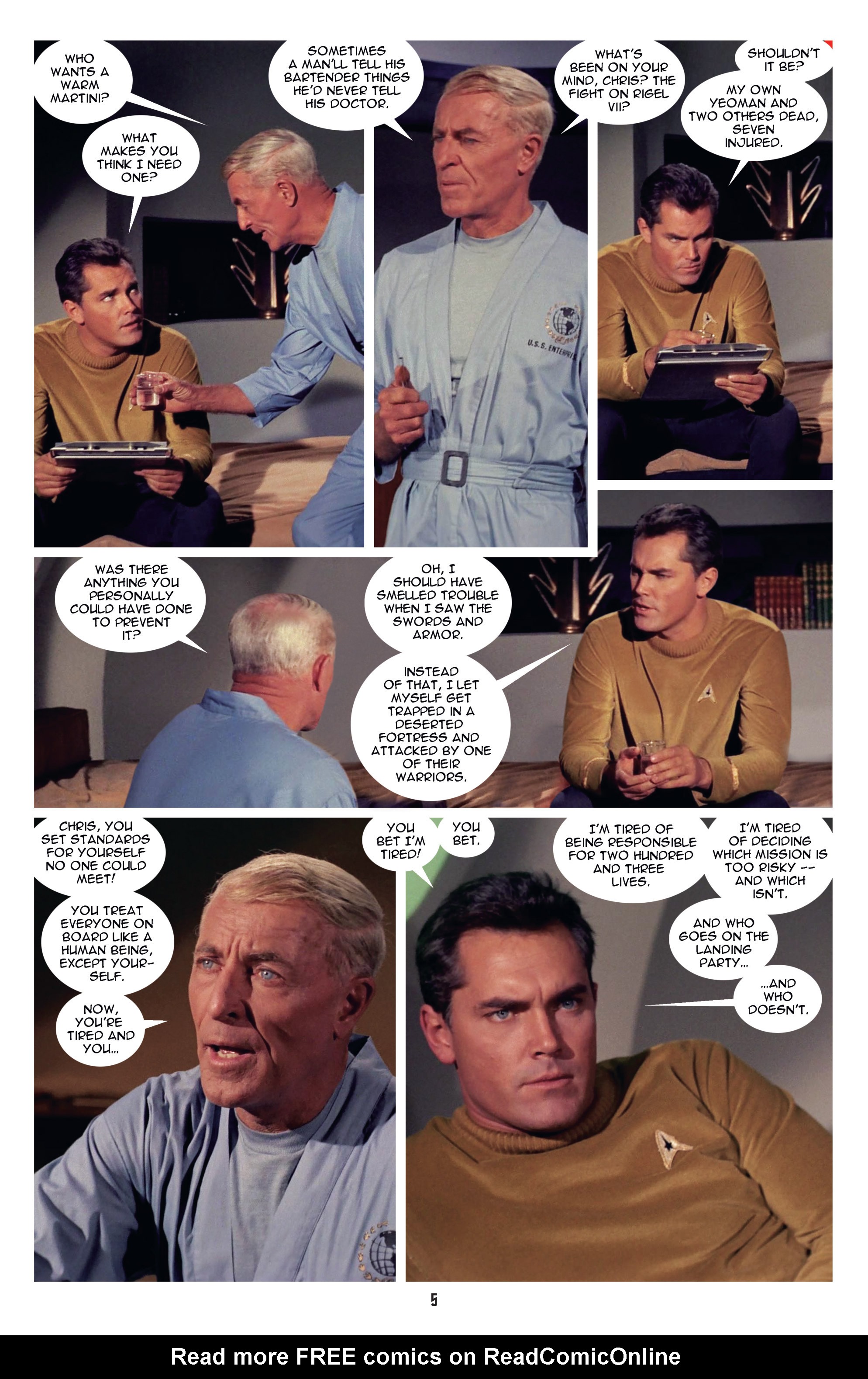 Read online Star Trek: New Visions Special: The Cage comic -  Issue # Full - 7