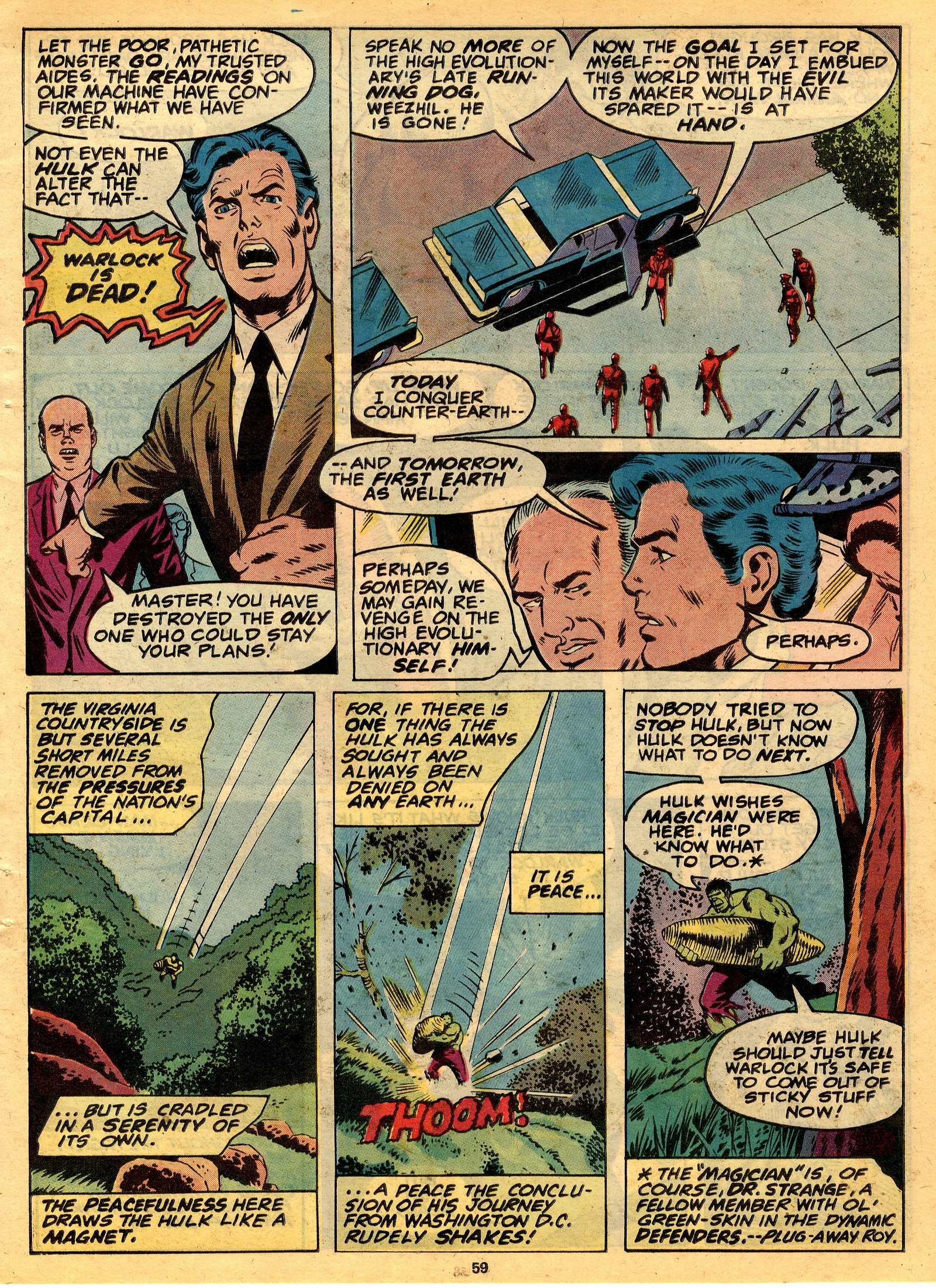 Read online Marvel Treasury Edition comic -  Issue #24 - 61
