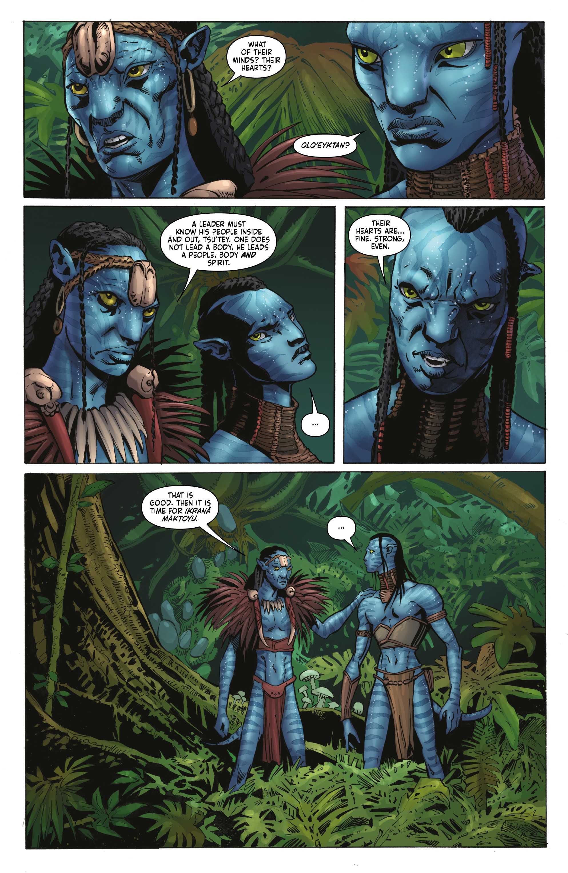 Read online Avatar: Tsu'tey's Path comic -  Issue #2 - 8