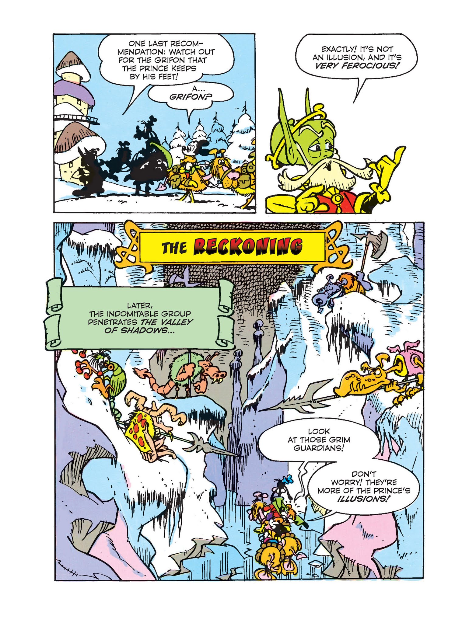 Read online Mickey Mouse in the Sword of Ice comic -  Issue #4 - 44