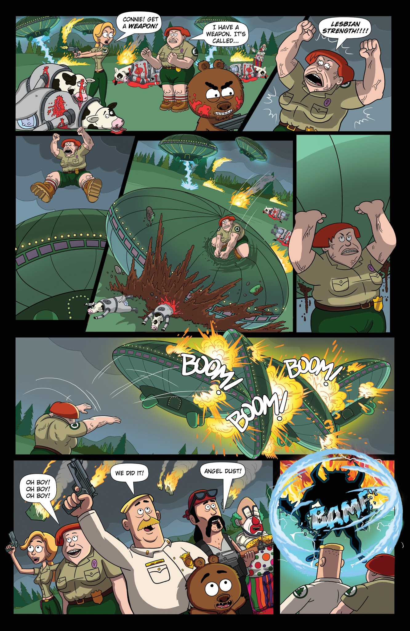 Read online Brickleberry comic -  Issue #4 - 19