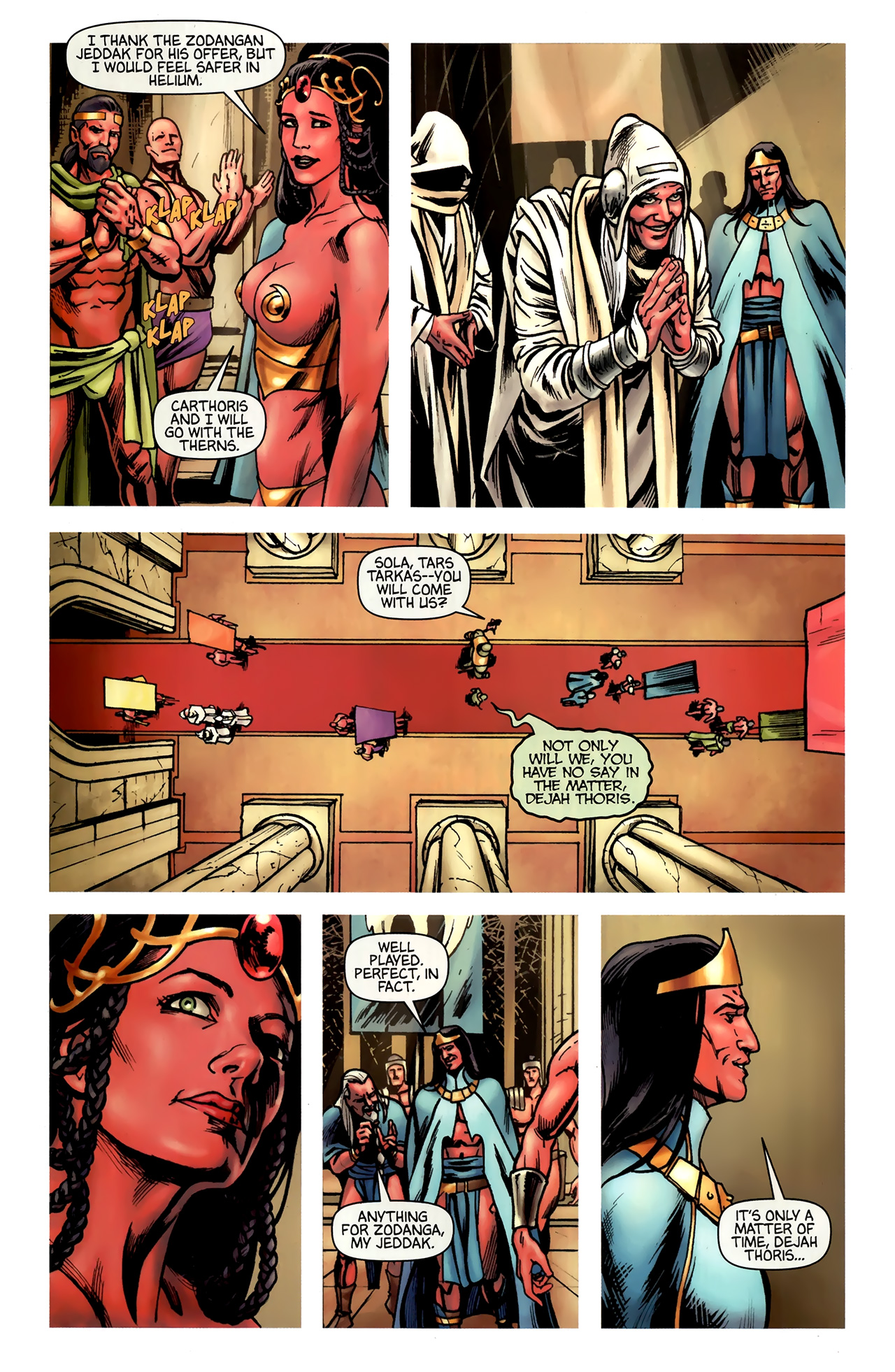 Read online Warlord of Mars comic -  Issue #10 - 17