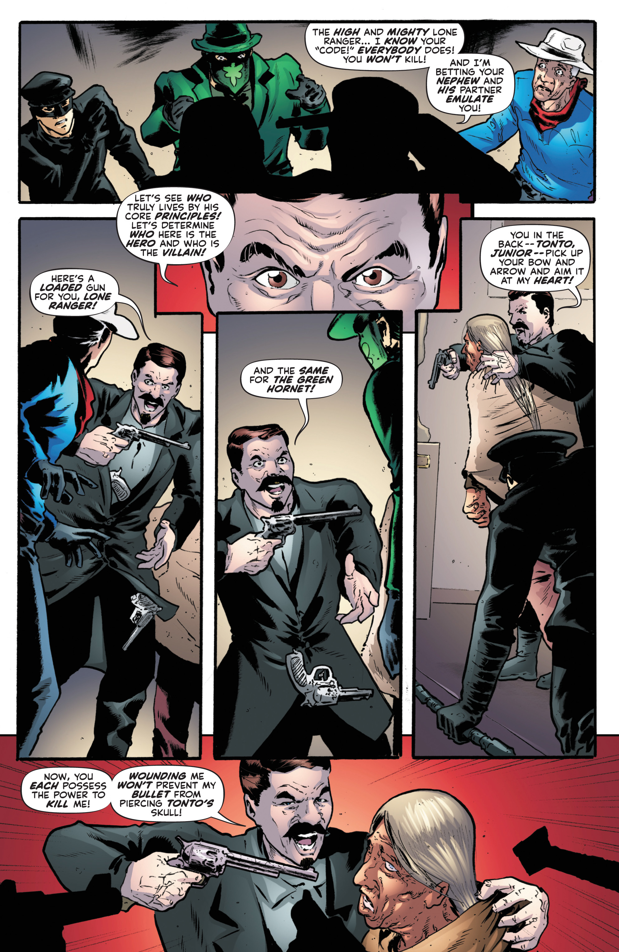 Read online The Lone Ranger/Green Hornet comic -  Issue #4 - 18