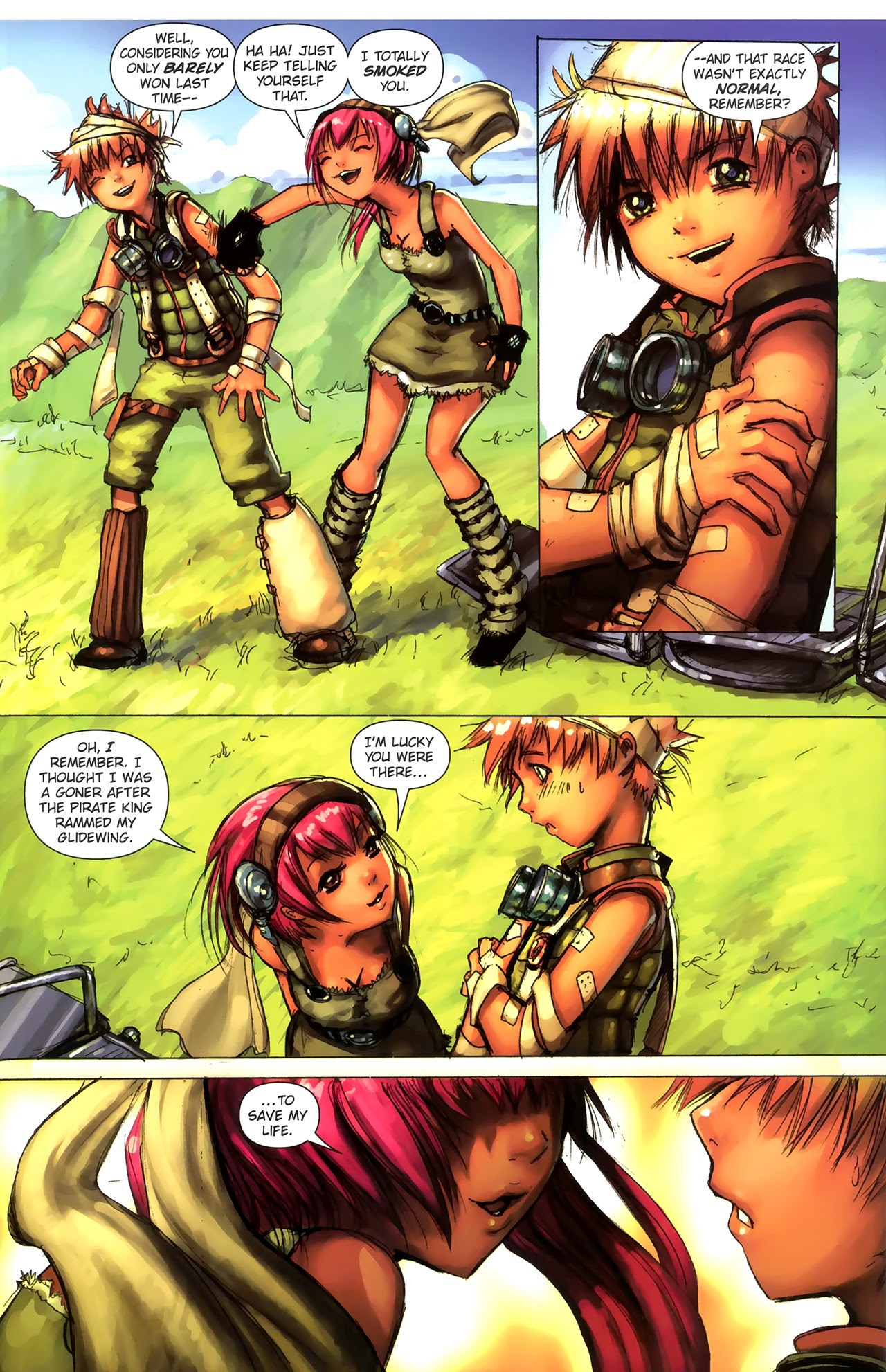 Read online Sky Pirates Of Neo Terra comic -  Issue #1 - 11