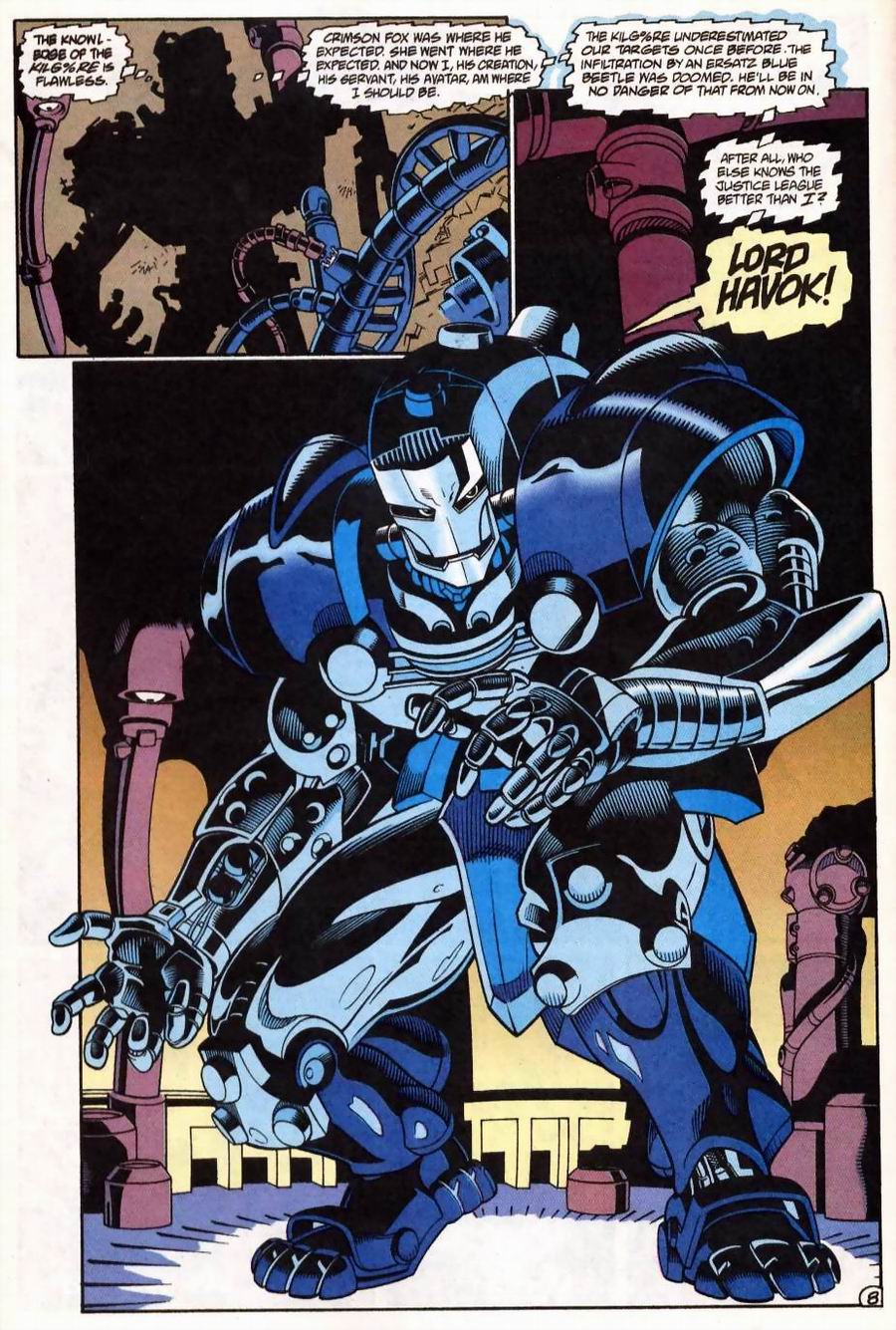 Read online Justice League America comic -  Issue #100 - 10