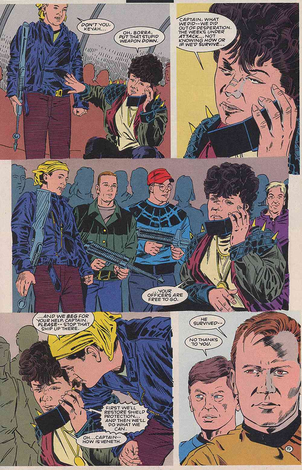 Read online Star Trek (1989) comic -  Issue #60 - 16