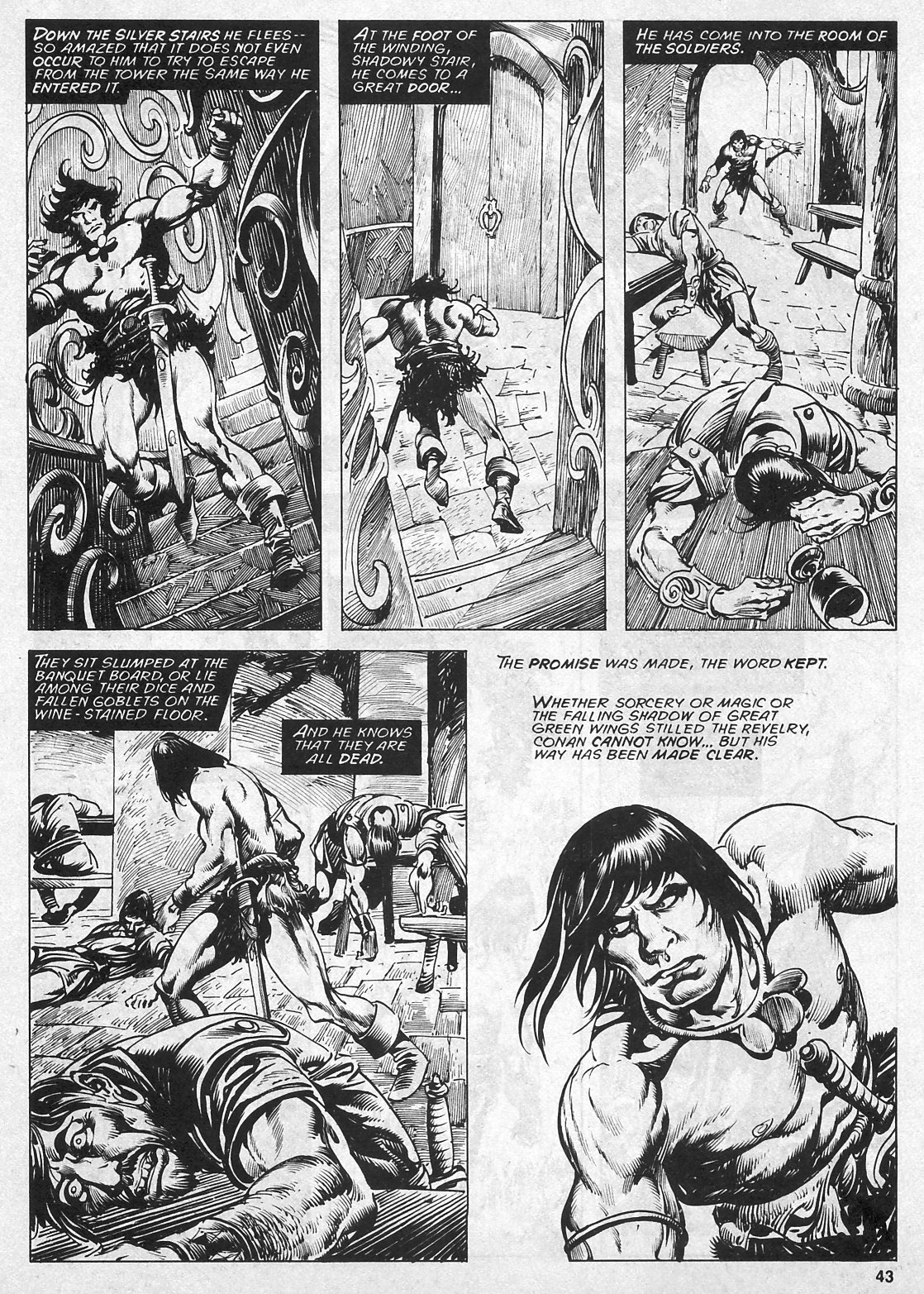 The Savage Sword Of Conan issue 24 - Page 43