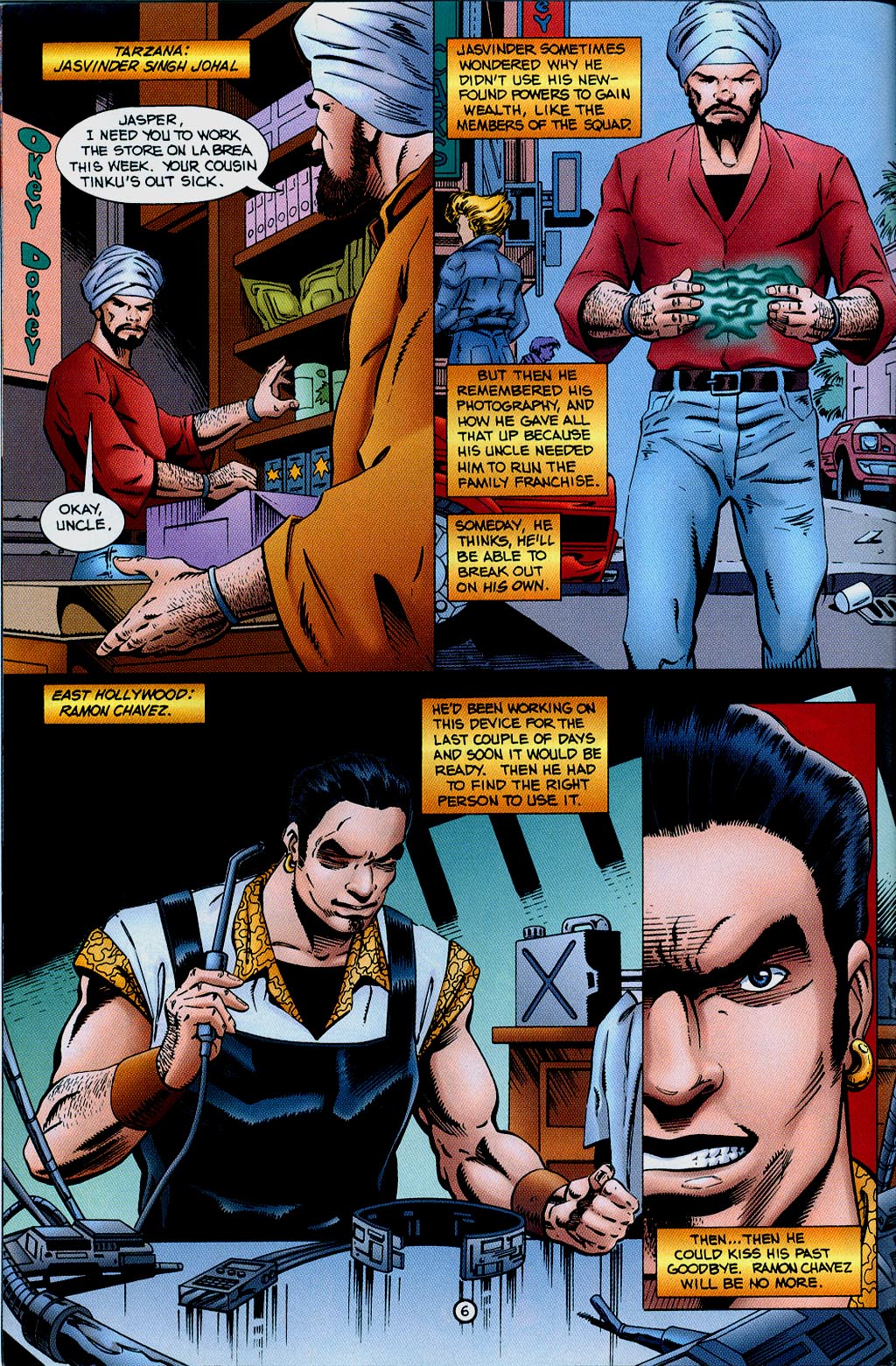 Read online Ultraverse Year Zero: Death of the Squad comic -  Issue #3 - 7