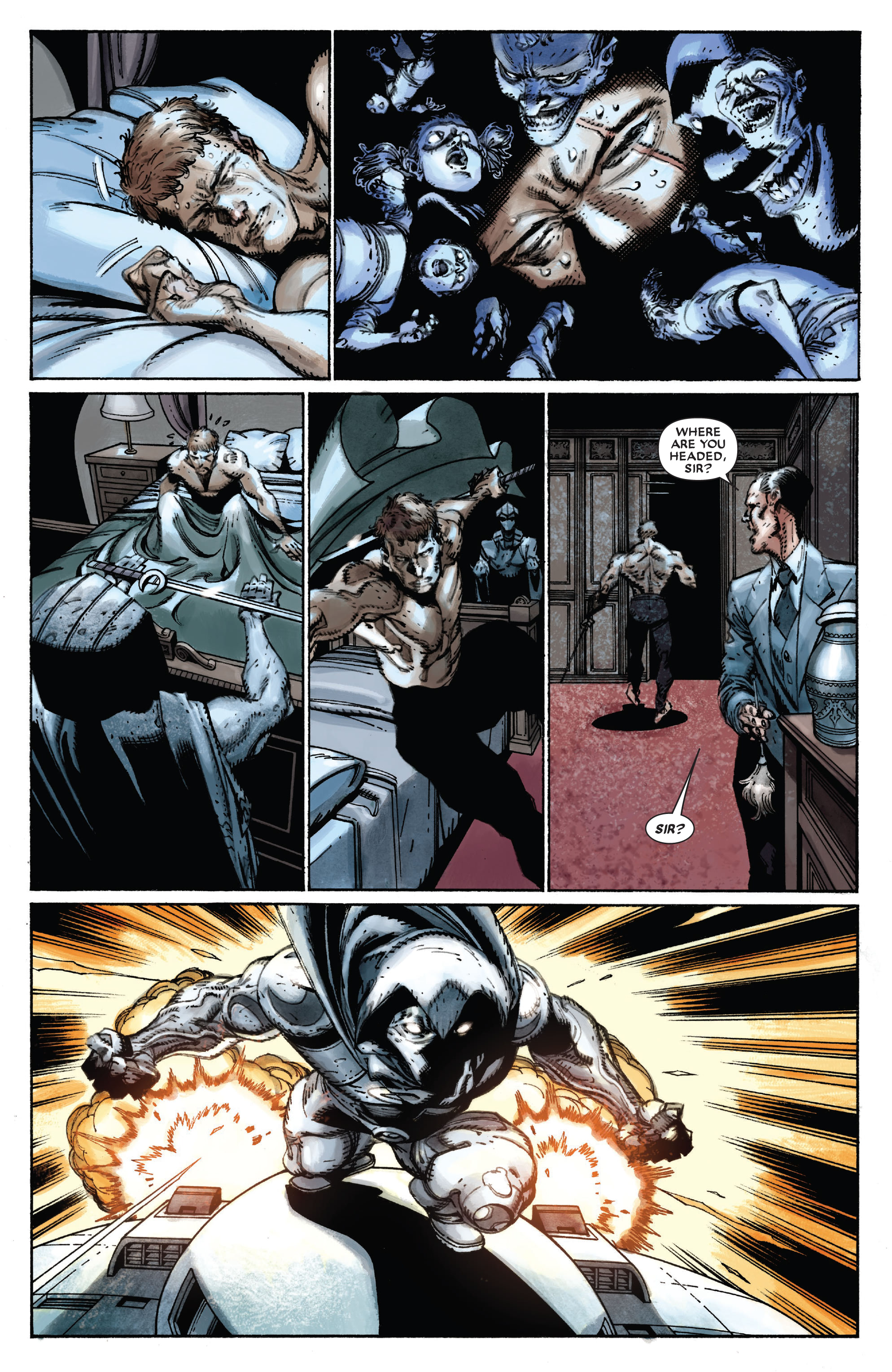Read online Moon Knight by Huston, Benson & Hurwitz Omnibus comic -  Issue # TPB (Part 10) - 81