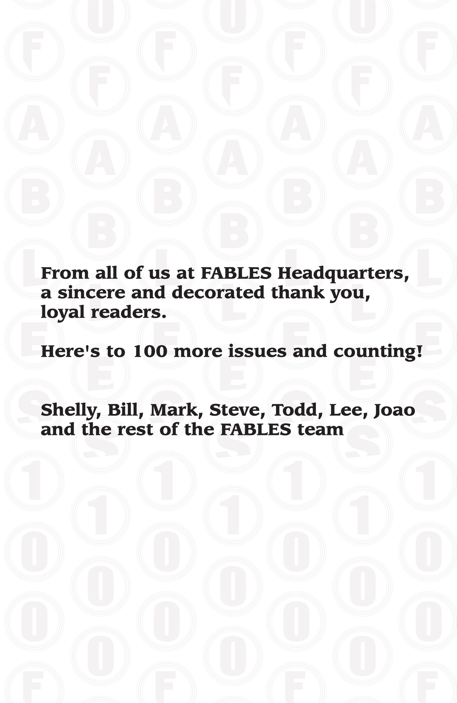 Read online Fables comic -  Issue #100 - 94