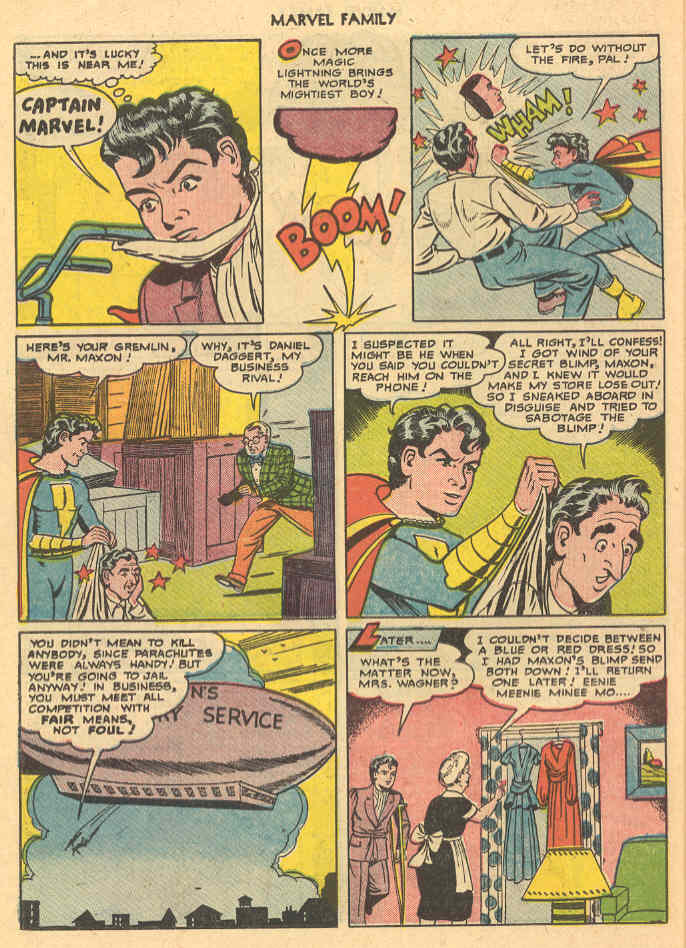 Read online The Marvel Family comic -  Issue #57 - 42